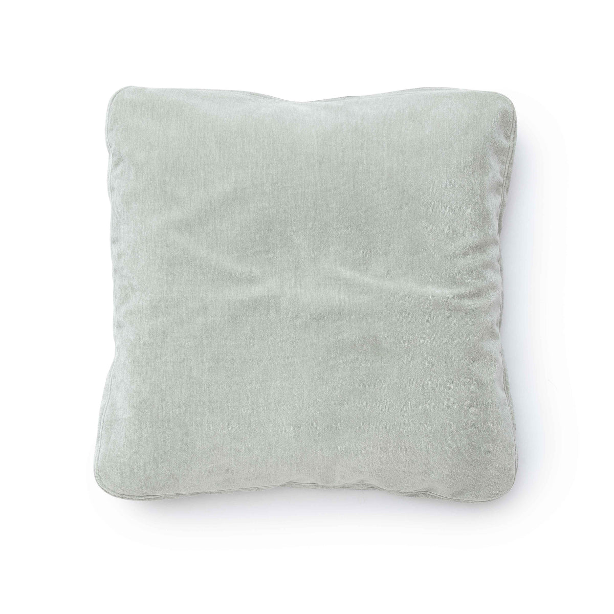 Tipsy Upcycled Chenille Square Floppy Throw Pillow (20"-24")