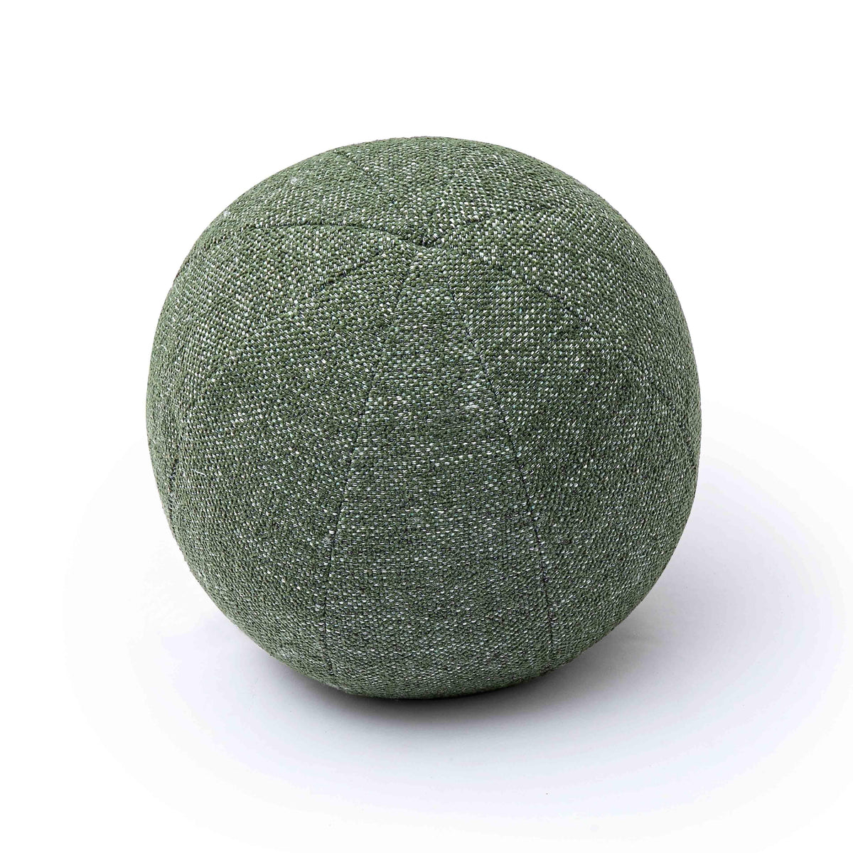 Boba Textured Basketweave Ball Throw Pillow