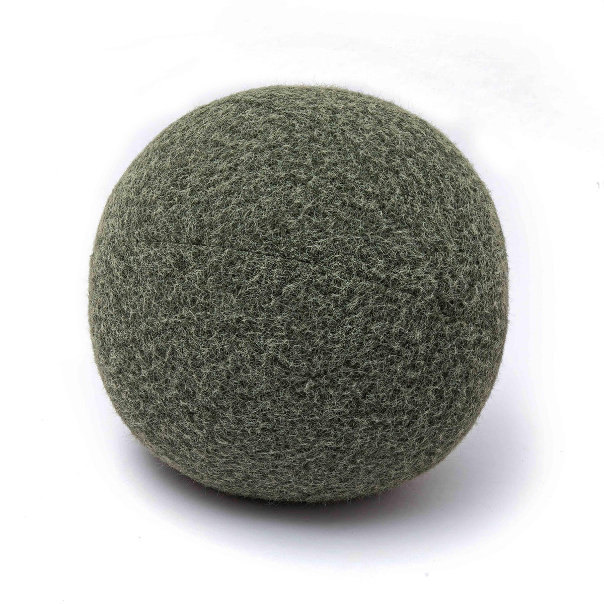 Boba Long Mohair Ball Throw Pillow
