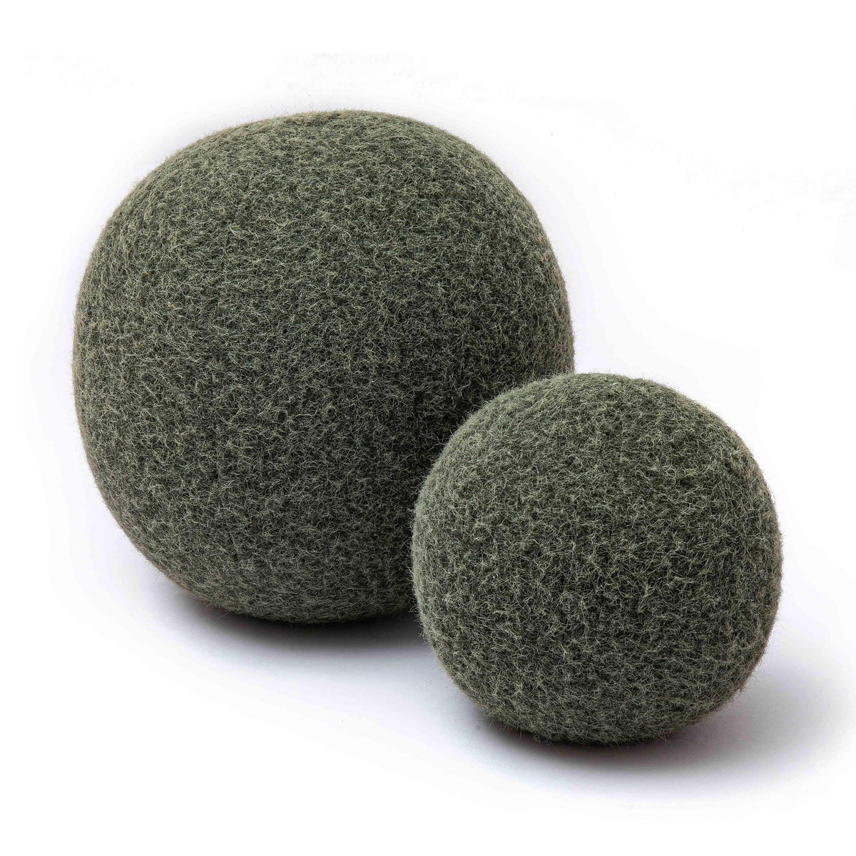 Boba Long Mohair Ball Throw Pillow