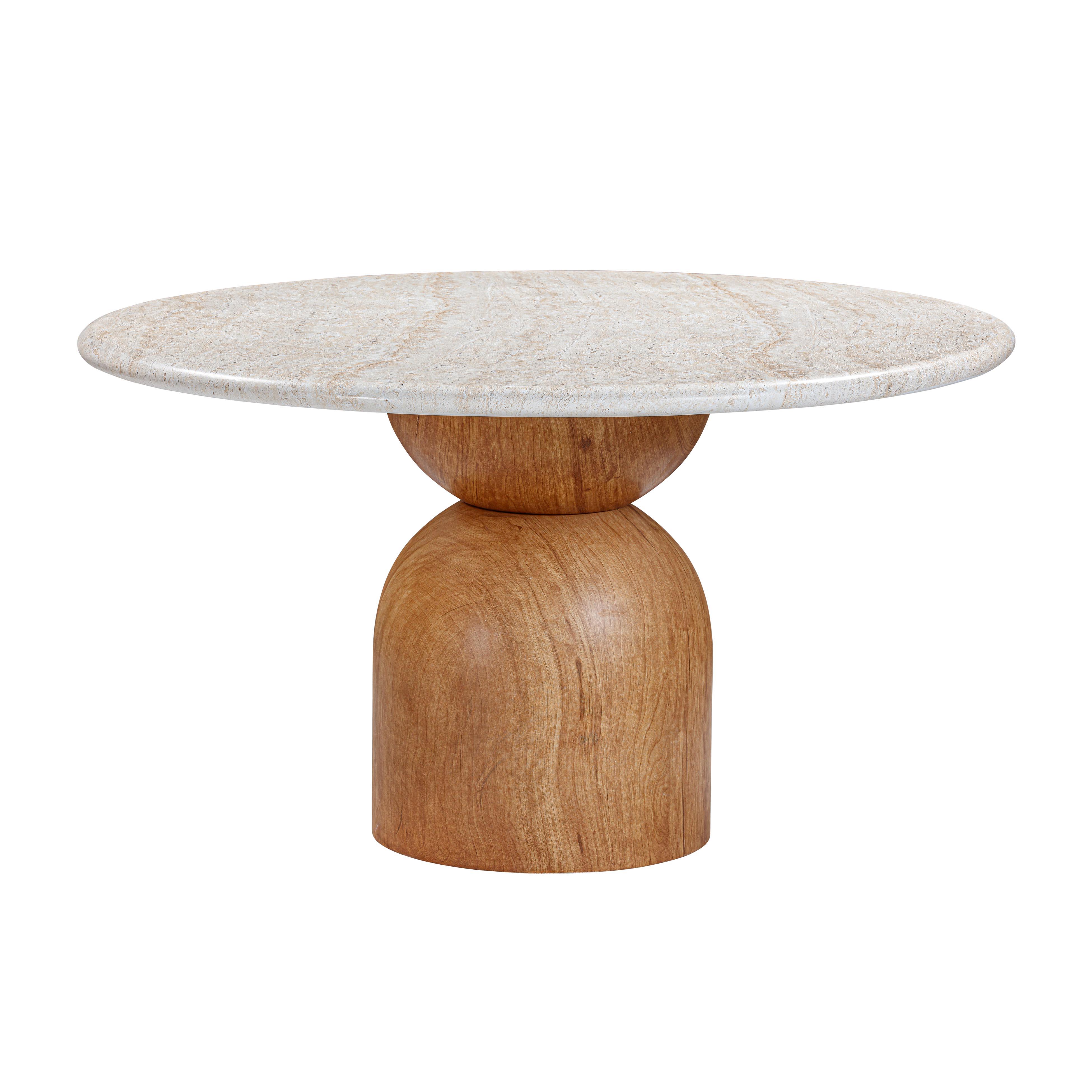 Cynthia Travertine Concrete Indoor / Outdoor 54" Round Dining Table Outdoor Dining Tables TOV Furniture , Black Friday Sale TOV Furniture Furniture Sale, Old Bones Co, Mid Century Furniture Sale, Four Hands Furniture, Black Friday Sale Cynthia Travertine Concrete Indoor / Outdoor 54" Round Dining Table,Gus Sale, Perigold Cynthia Travertine Concrete Indoor / Outdoor 54" Round Dining Table Outdoor Dining Tables Black Friday Sale , Perigold Sale Cynthia Travertine Concrete Indoor / Outdoor 54" Round Dining Tab