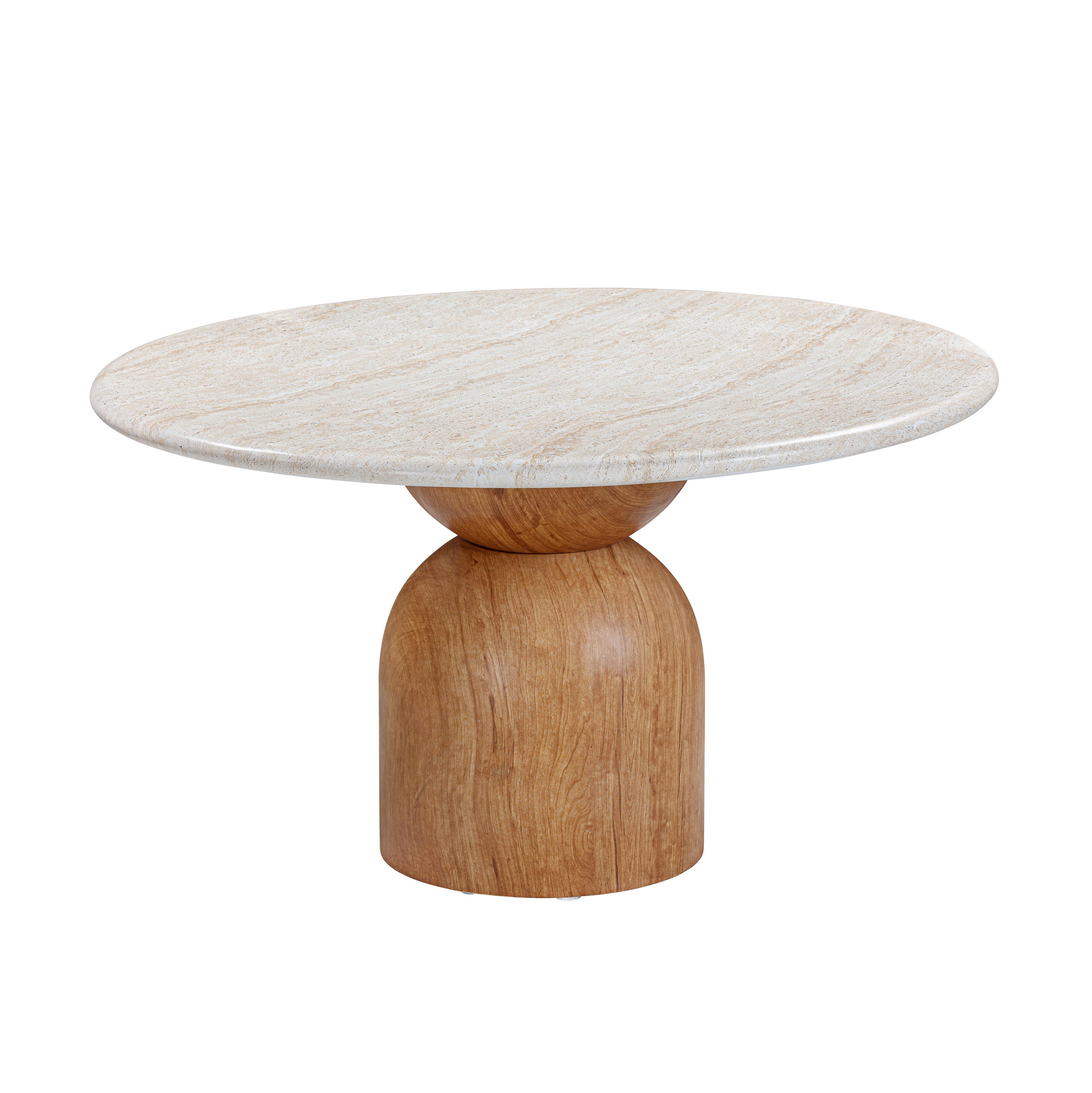 Cynthia Travertine Concrete Indoor / Outdoor 54" Round Dining Table Outdoor Dining Tables TOV Furniture , Black Friday Sale TOV Furniture Furniture Sale, Old Bones Co, Mid Century Furniture Sale, Four Hands Furniture, Black Friday Sale Cynthia Travertine Concrete Indoor / Outdoor 54" Round Dining Table,Gus Sale, Perigold Cynthia Travertine Concrete Indoor / Outdoor 54" Round Dining Table Outdoor Dining Tables Black Friday Sale , Perigold Sale Cynthia Travertine Concrete Indoor / Outdoor 54" Round Dining Tab