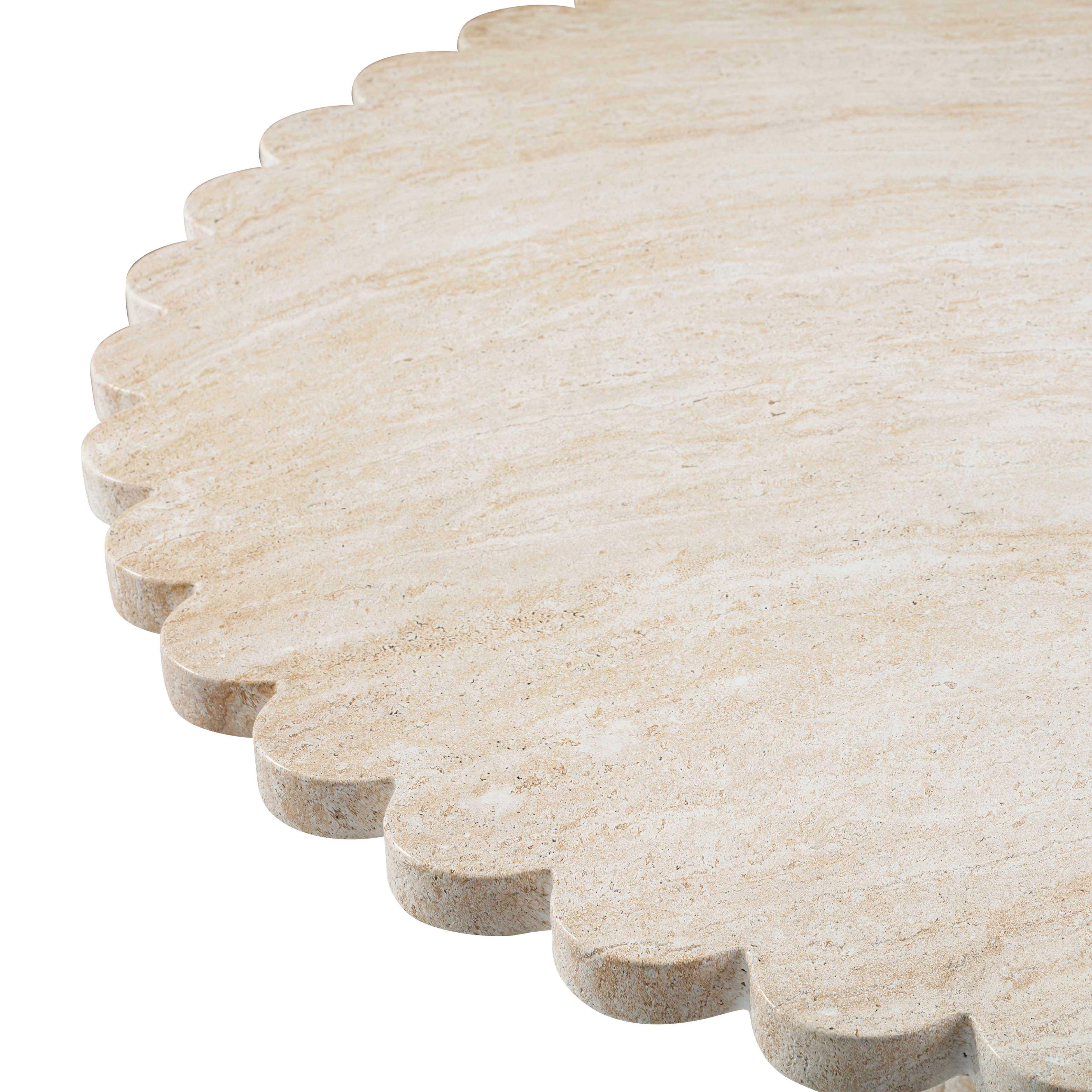 Blossom Washed Travertine Finish Indoor / Outdoor 54" Round Dining Table Outdoor Dining Tables TOV Furniture , Black Friday Sale TOV Furniture Furniture Sale, Old Bones Co, Mid Century Furniture Sale, Four Hands Furniture, Black Friday Sale Blossom Washed Travertine Finish Indoor / Outdoor 54" Round Dining Table,Gus Sale, Perigold Blossom Washed Travertine Finish Indoor / Outdoor 54" Round Dining Table Outdoor Dining Tables Black Friday Sale , Perigold Sale Blossom Washed Travertine Finish Indoor / Outdoor