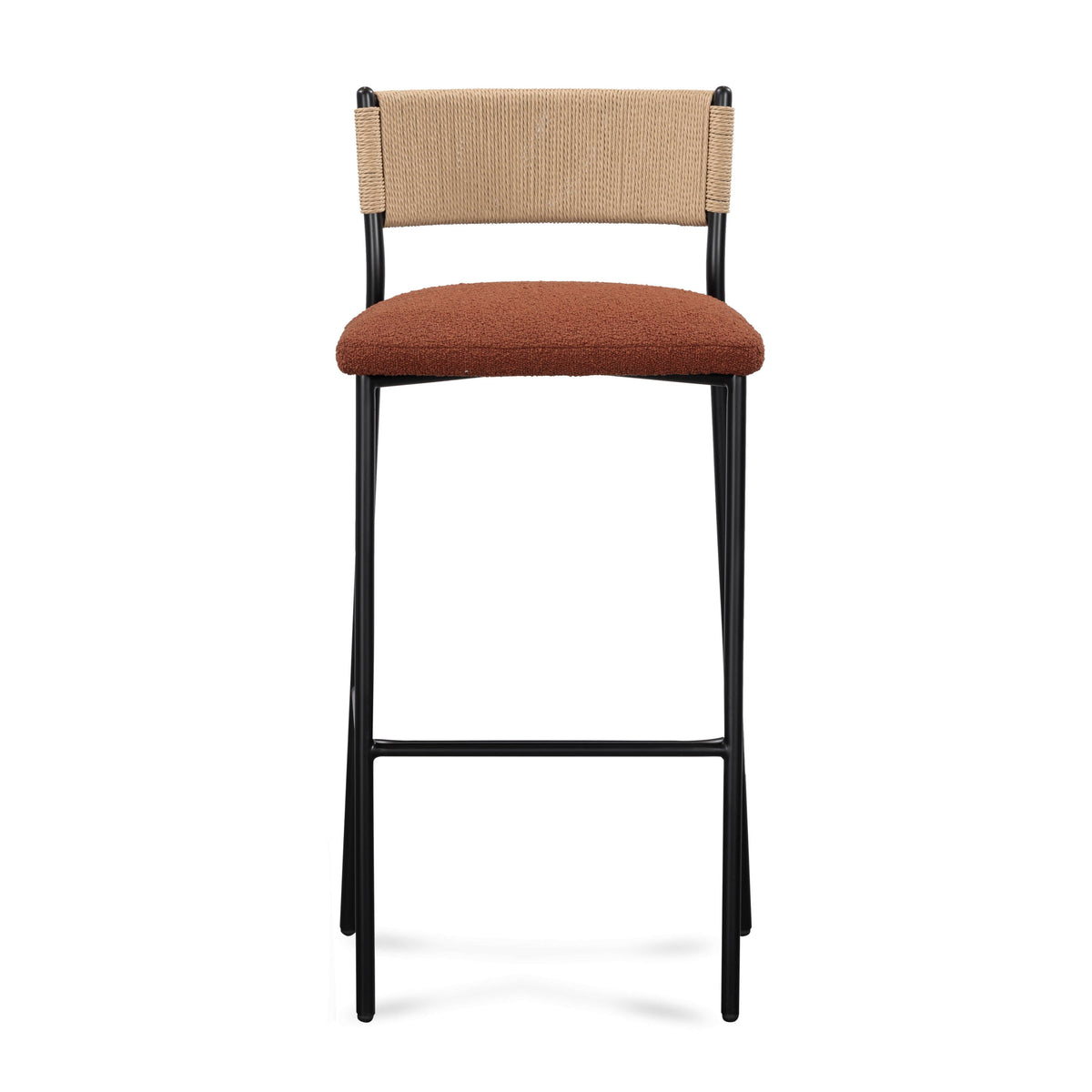 Celine Performance Boucle Stool by TOV Furniture
