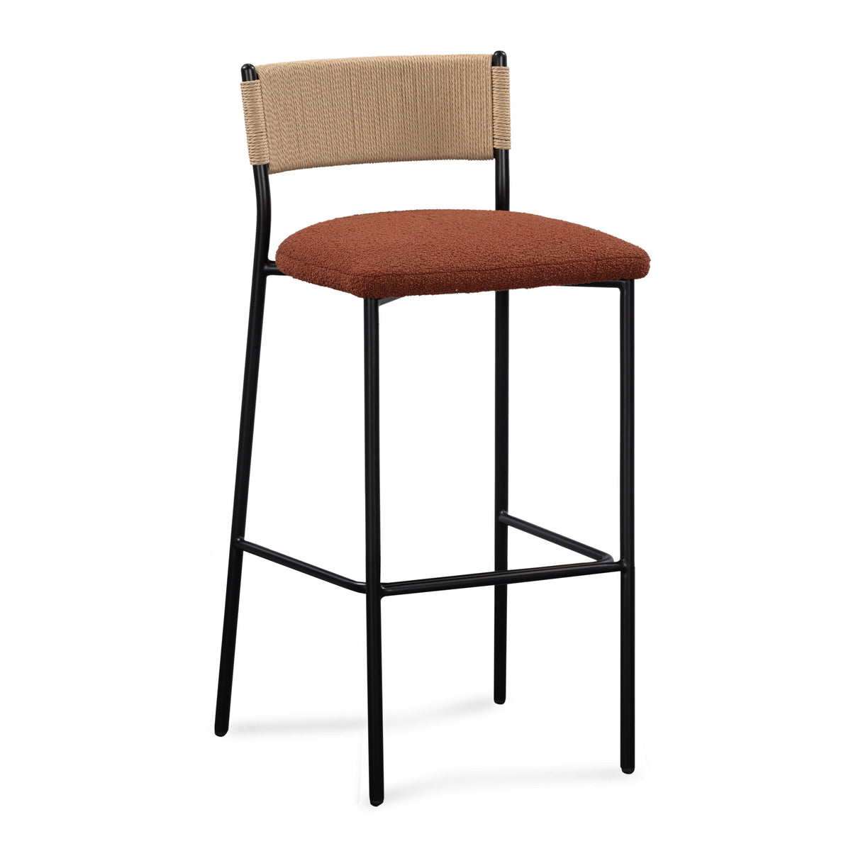 Celine Performance Boucle Stool by TOV Furniture