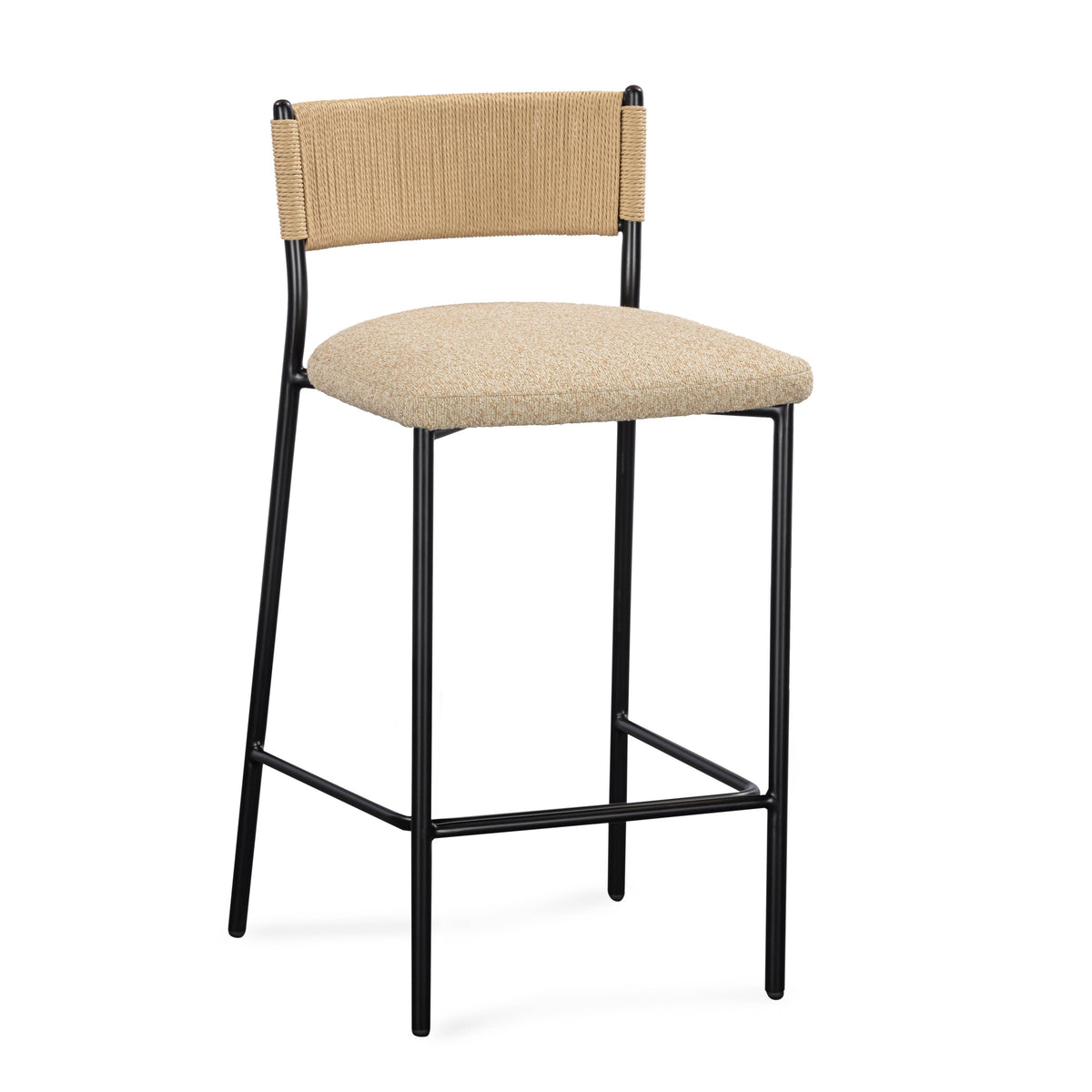 Celine Performance Boucle Stool by TOV Furniture