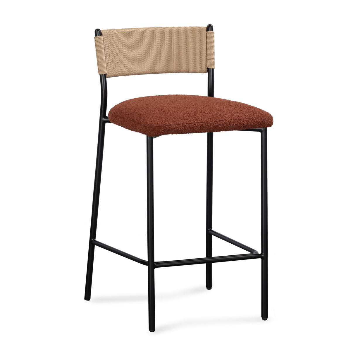 Celine Performance Boucle Stool by TOV Furniture