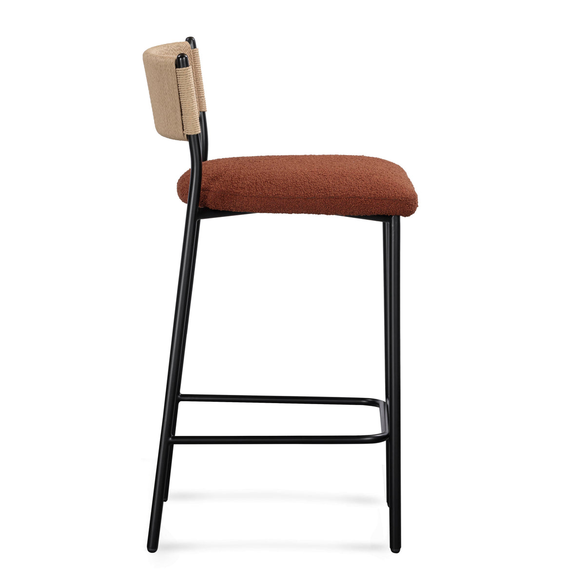 Celine Performance Boucle Stool by TOV Furniture