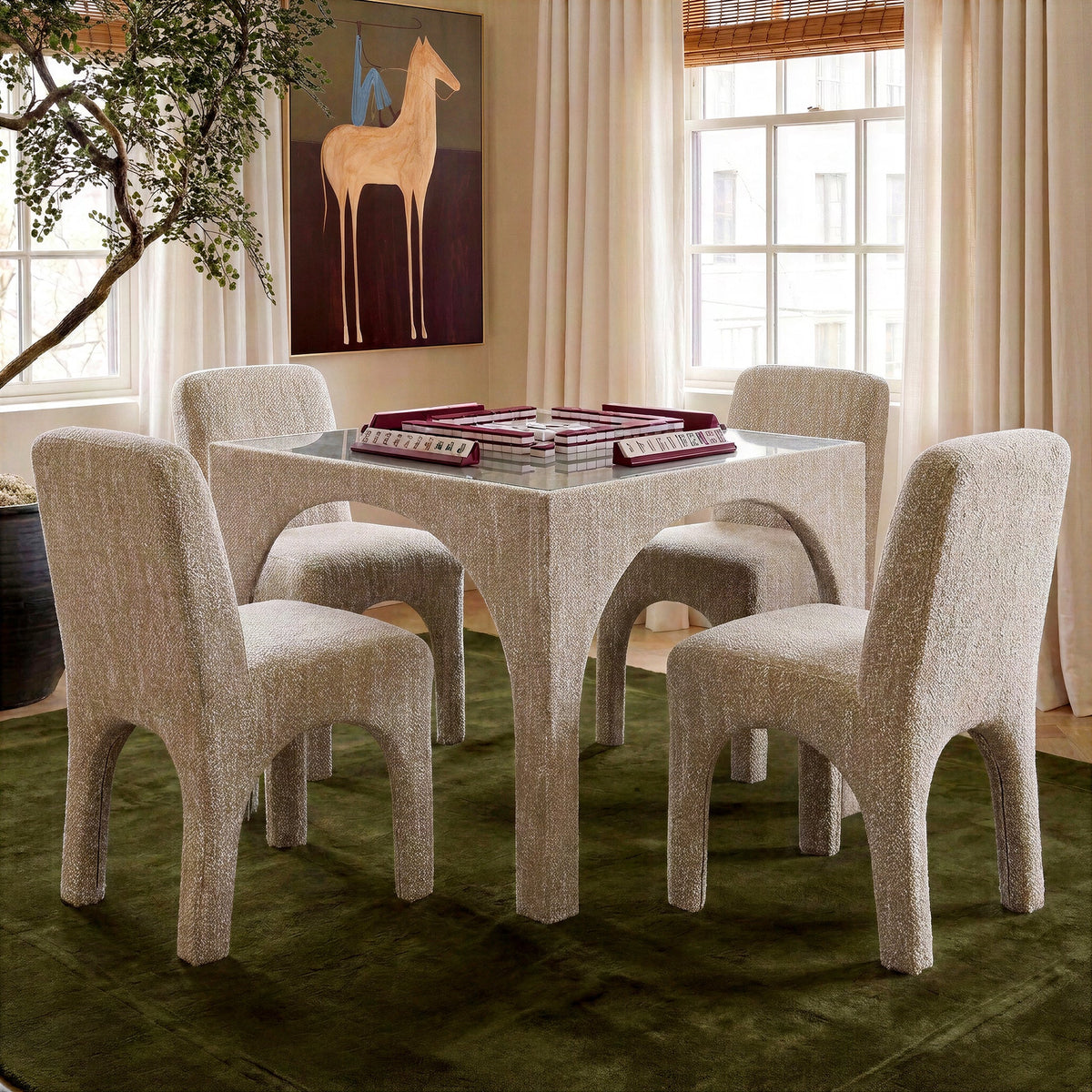 Tomlin Performance Chenille Dining Chair