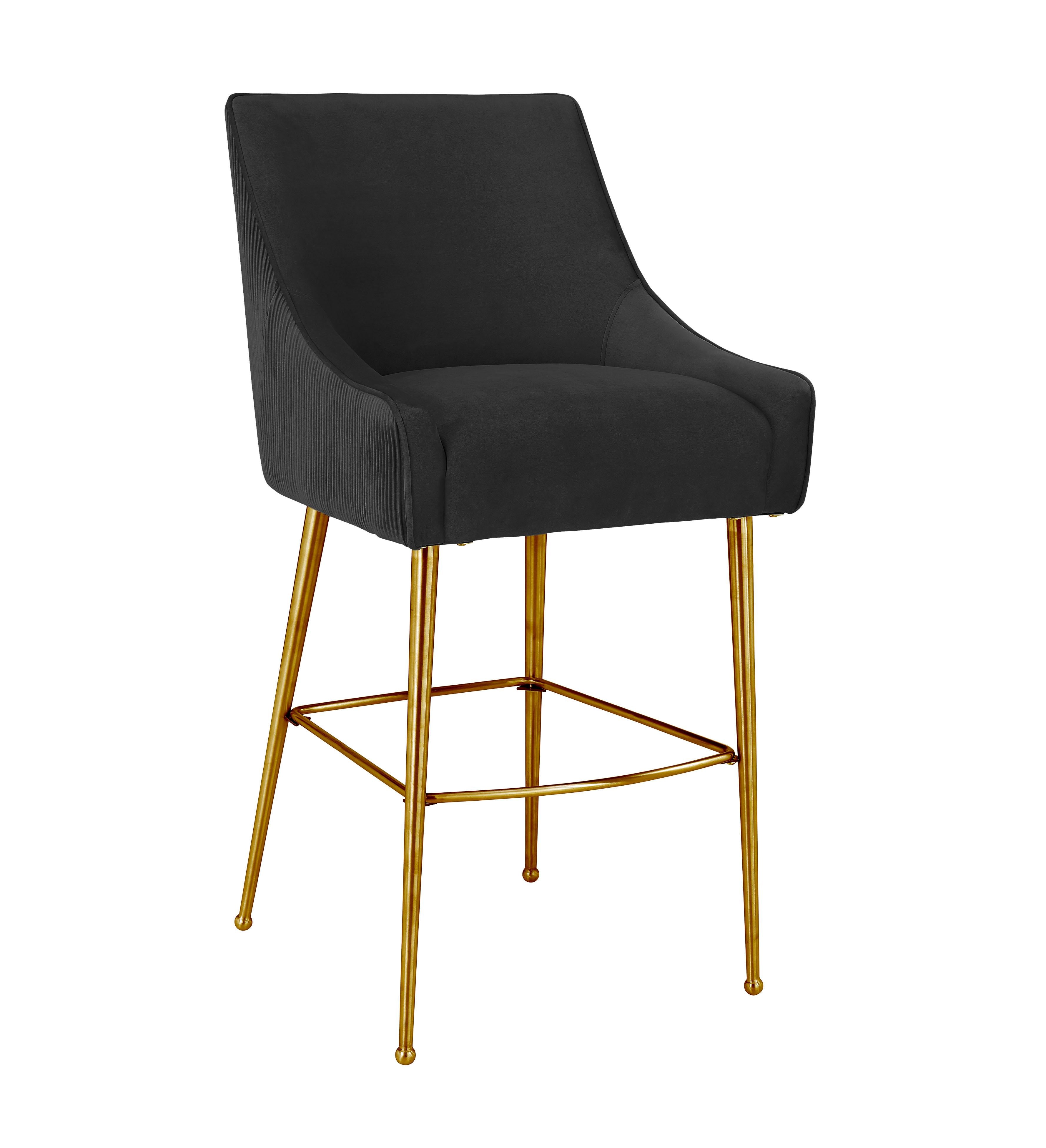 Beatrix Pleated Velvet Bar Stool Bar & Counter Stools TOV Furniture Black , Black Friday Sale TOV Furniture Furniture Sale, Old Bones Co, Mid Century Furniture Sale, Four Hands Furniture, Black Friday Sale Beatrix Pleated Velvet Bar Stool,Gus Sale, Perigold Beatrix Pleated Velvet Bar Stool Bar & Counter Stools Black Friday Sale , Perigold Sale Beatrix Pleated Velvet Bar Stool,Beatrix Pleated Velvet Bar Stool Lulu and Georgia, Burke Decor Sale Beatrix Pleated Velvet Bar Stool, www.oldbonesco.com