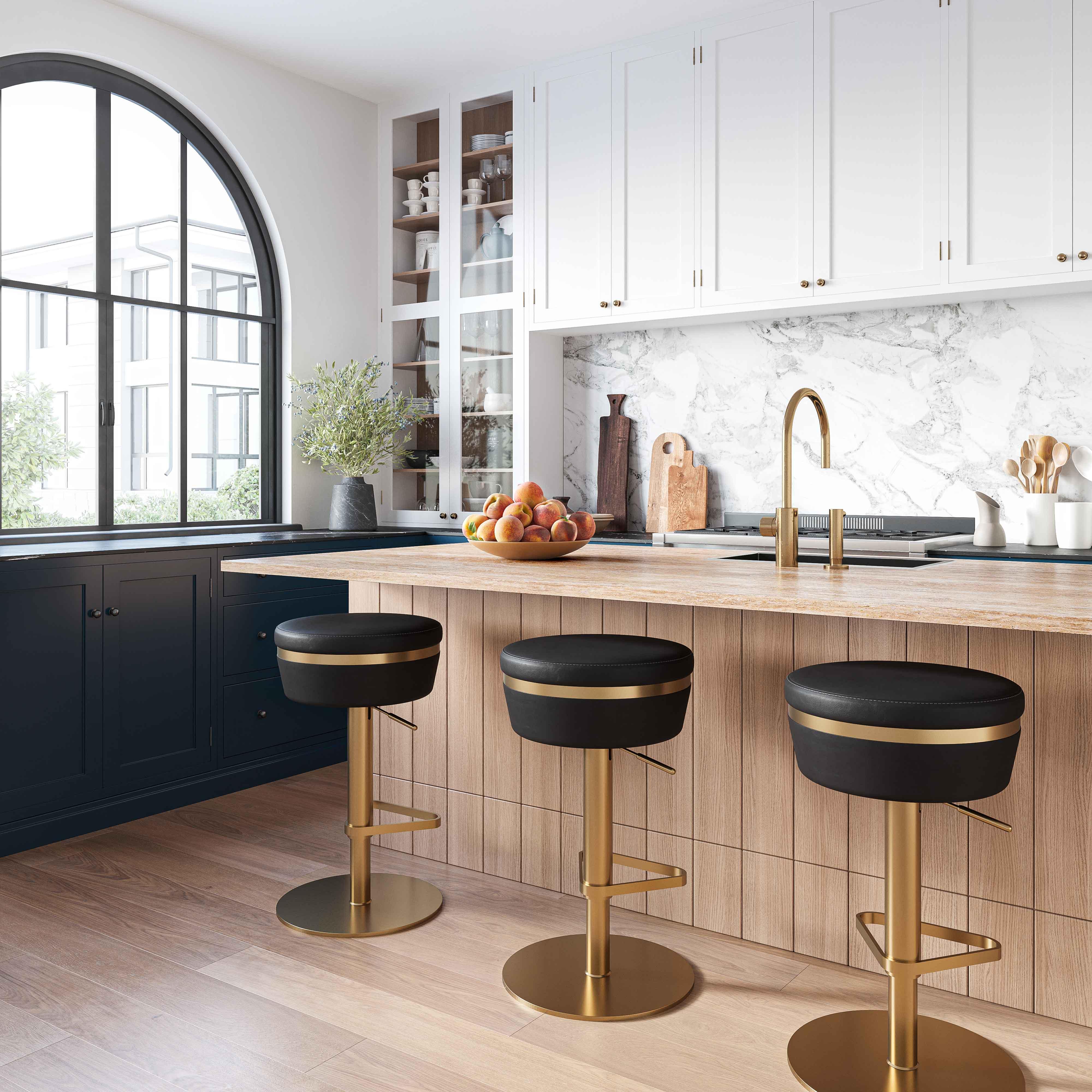 Astro Performance Vegan Leather and Gold Adjustable Stool Bar & Counter Stools TOV Furniture , Black Friday Sale TOV Furniture Furniture Sale, Old Bones Co, Mid Century Furniture Sale, Four Hands Furniture, Black Friday Sale Astro Performance Vegan Leather and Gold Adjustable Stool,Gus Sale, Perigold Astro Performance Vegan Leather and Gold Adjustable Stool Bar & Counter Stools Black Friday Sale , Perigold Sale Astro Performance Vegan Leather and Gold Adjustable Stool,Astro Performance Vegan Leather and Gol