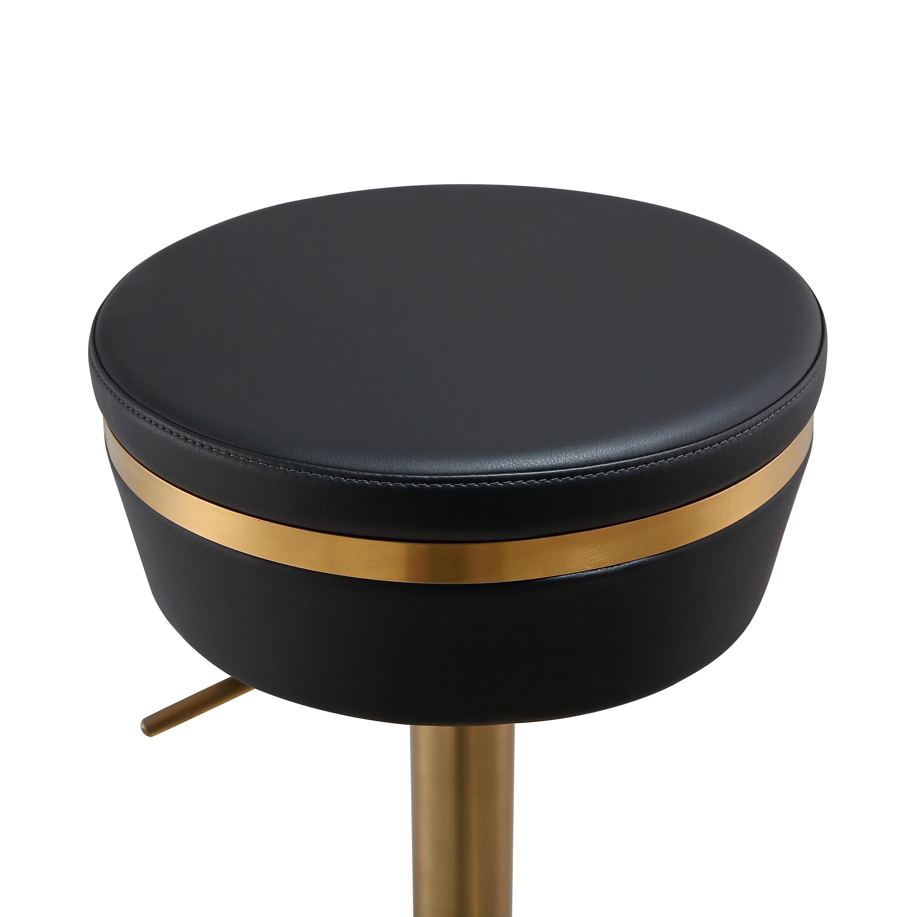 Astro Performance Vegan Leather and Gold Adjustable Stool Bar & Counter Stools TOV Furniture , Black Friday Sale TOV Furniture Furniture Sale, Old Bones Co, Mid Century Furniture Sale, Four Hands Furniture, Black Friday Sale Astro Performance Vegan Leather and Gold Adjustable Stool,Gus Sale, Perigold Astro Performance Vegan Leather and Gold Adjustable Stool Bar & Counter Stools Black Friday Sale , Perigold Sale Astro Performance Vegan Leather and Gold Adjustable Stool,Astro Performance Vegan Leather and Gol