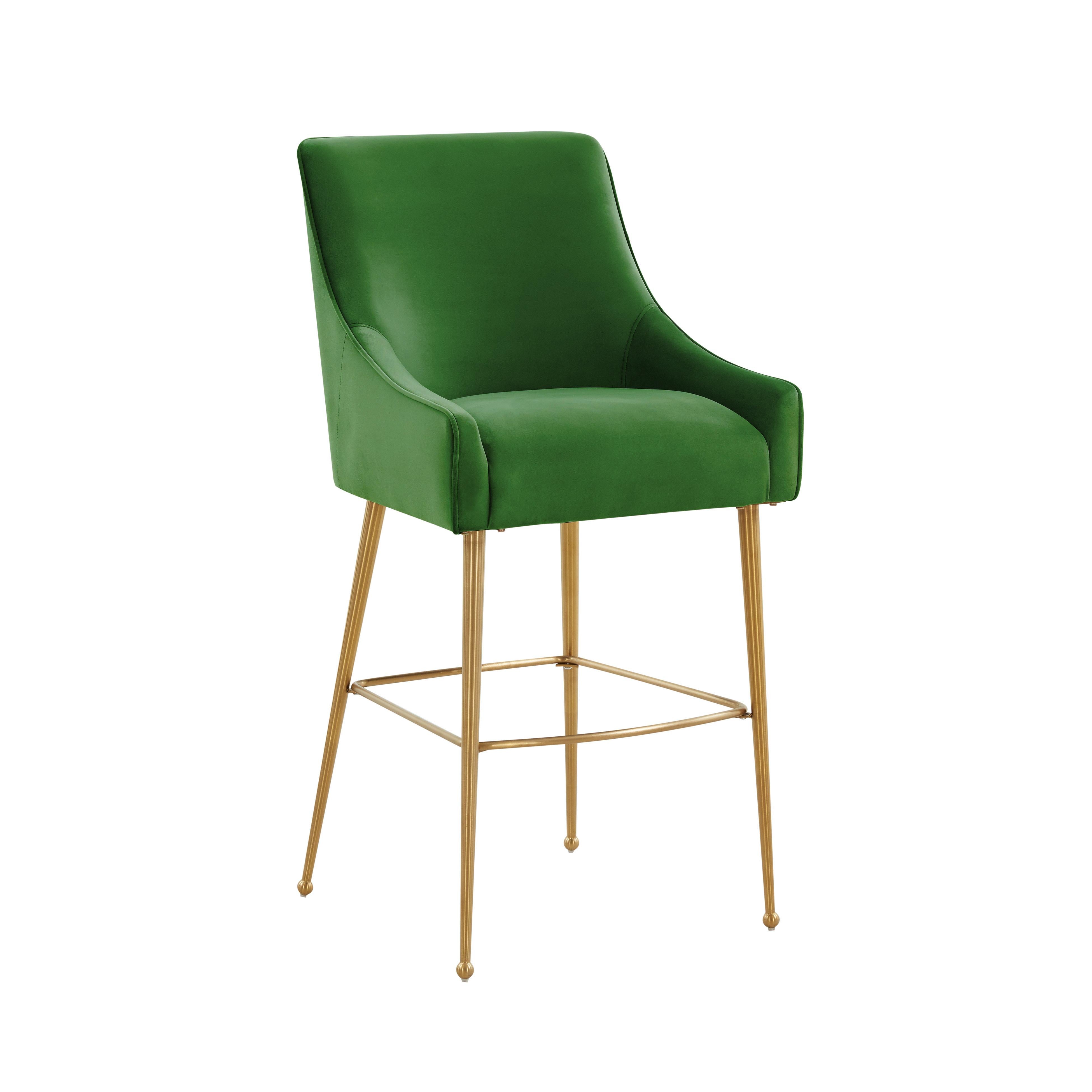 Beatrix Velvet Bar Stool - Gold Legs Bar & Counter Stools TOV Furniture Green , Black Friday Sale TOV Furniture Furniture Sale, Old Bones Co, Mid Century Furniture Sale, Four Hands Furniture, Black Friday Sale Beatrix Velvet Bar Stool - Gold Legs,Gus Sale, Perigold Beatrix Velvet Bar Stool - Gold Legs Bar & Counter Stools Black Friday Sale , Perigold Sale Beatrix Velvet Bar Stool - Gold Legs,Beatrix Velvet Bar Stool - Gold Legs Lulu and Georgia, Burke Decor Sale Beatrix Velvet Bar Stool - Gold Legs, www.old
