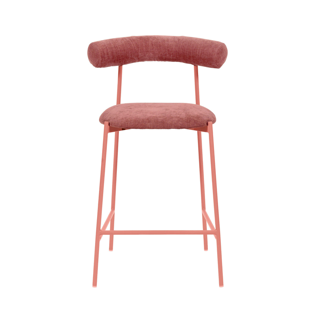 Liliana Performance Velvet Stool