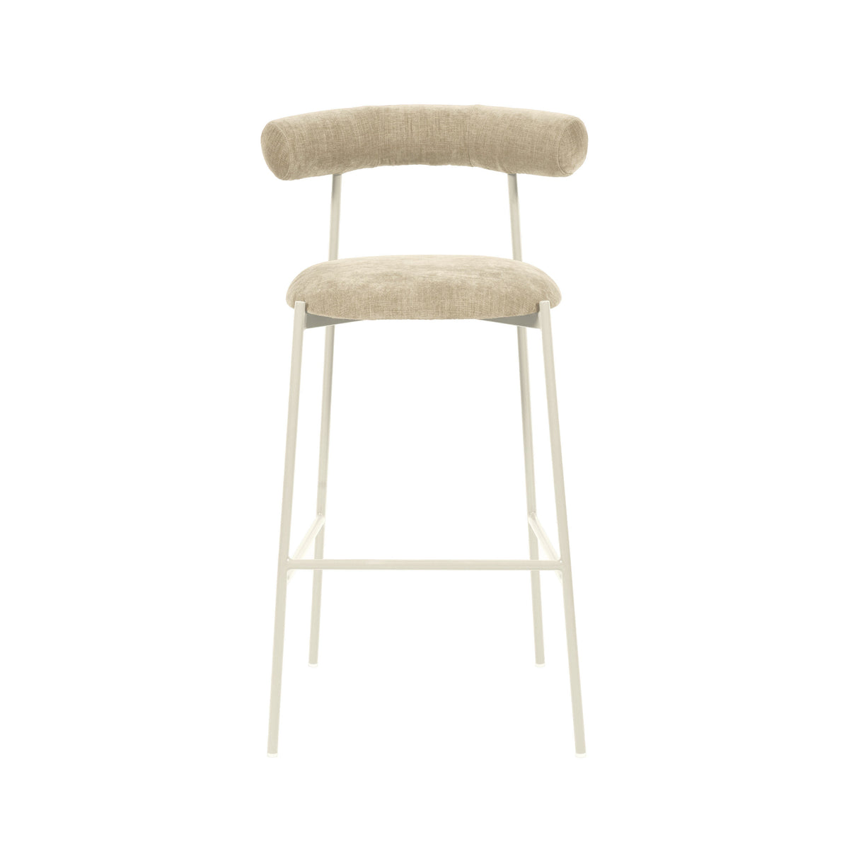 Liliana Performance Velvet Stool