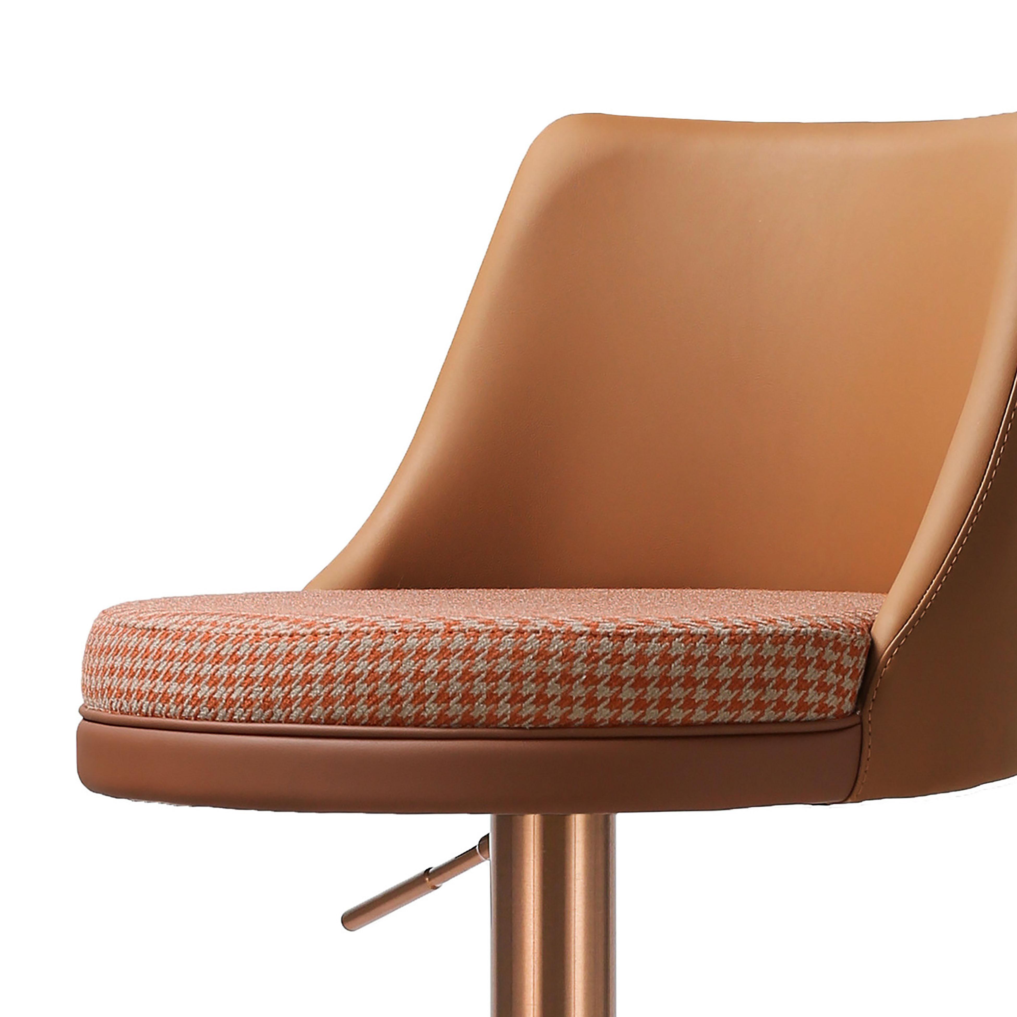 Reagan Vegan Leather and Houndstooth Adjustable Swivel Stool Bar & Counter Stools TOV Furniture , Black Friday Sale TOV Furniture Furniture Sale, Old Bones Co, Mid Century Furniture Sale, Four Hands Furniture, Black Friday Sale Reagan Vegan Leather and Houndstooth Adjustable Swivel Stool,Gus Sale, Perigold Reagan Vegan Leather and Houndstooth Adjustable Swivel Stool Bar & Counter Stools Black Friday Sale , Perigold Sale Reagan Vegan Leather and Houndstooth Adjustable Swivel Stool,Reagan Vegan Leather and Ho