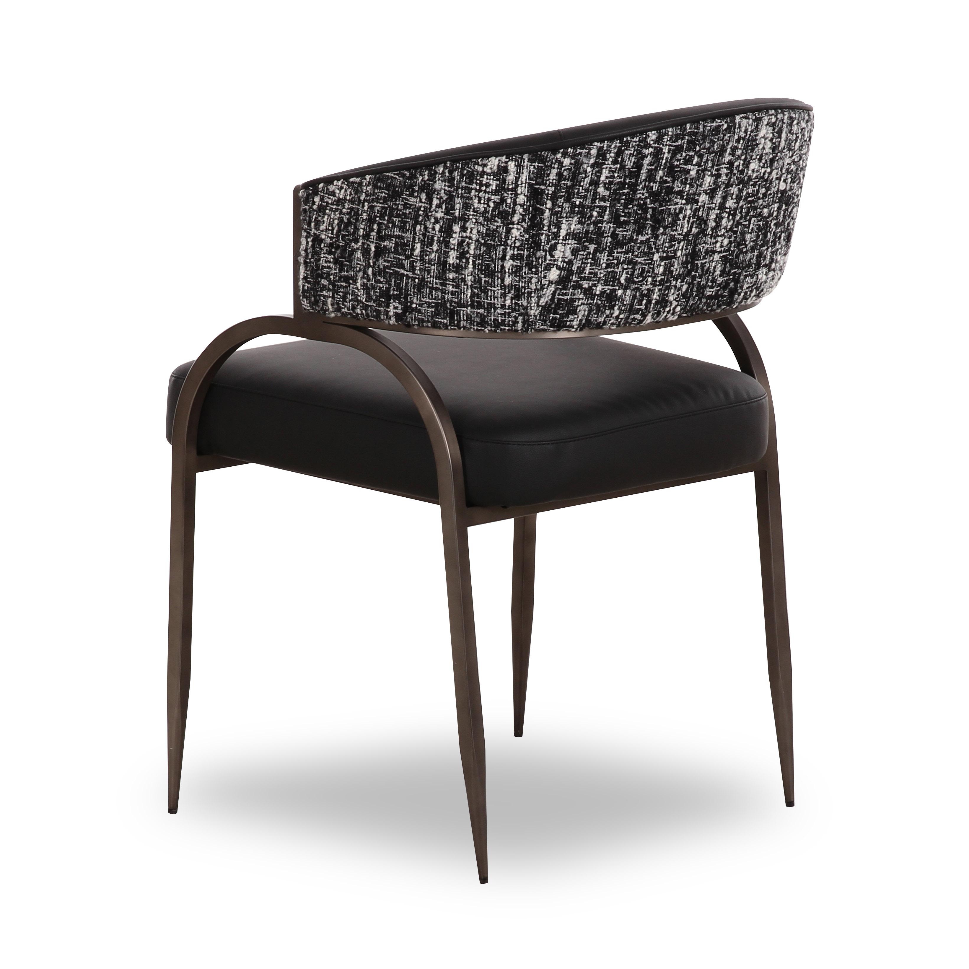 Tatum 2-Tone Performance Vegan Leather Dining Chair