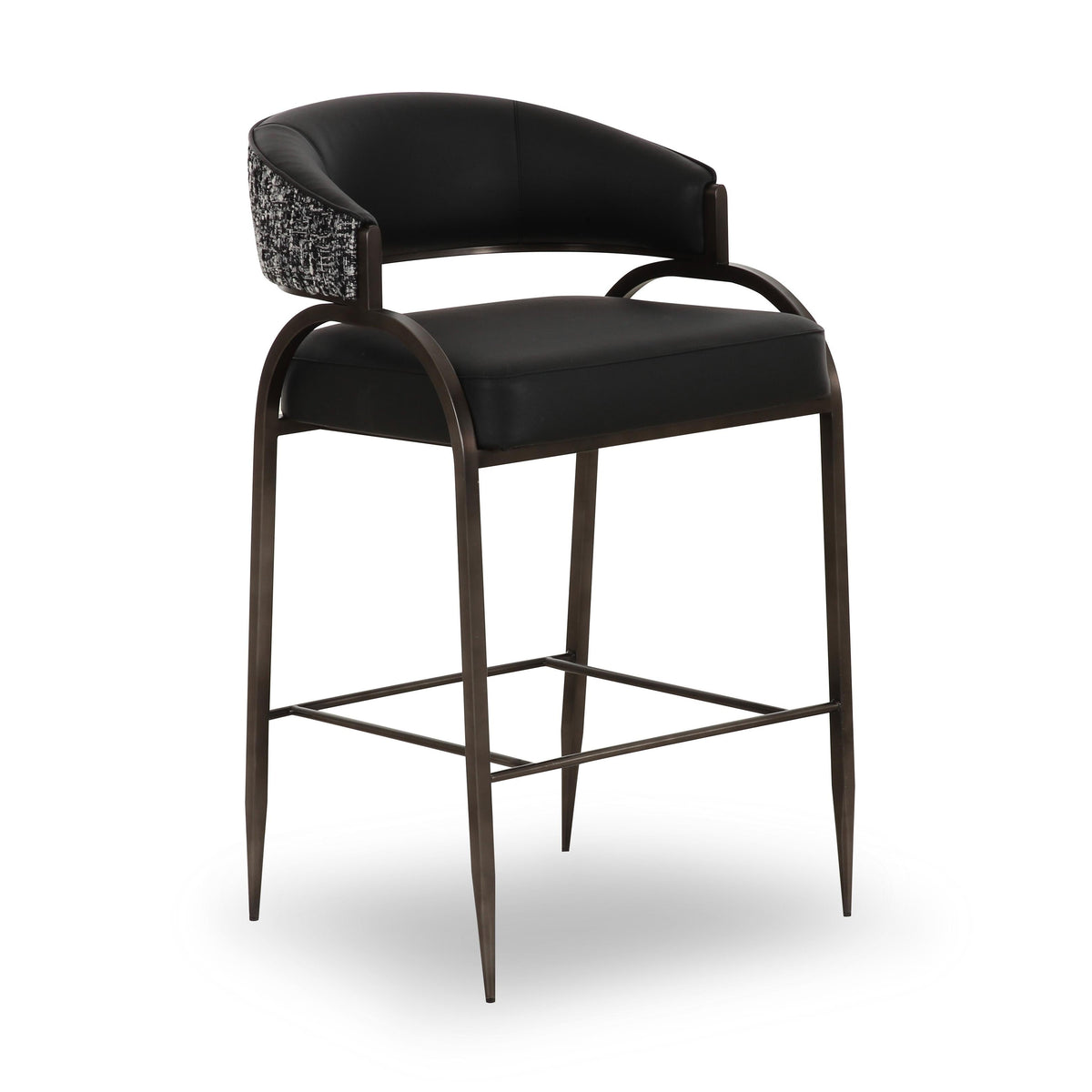 Tatum 2-Tone Performance Vegan Leather Counter Stool
