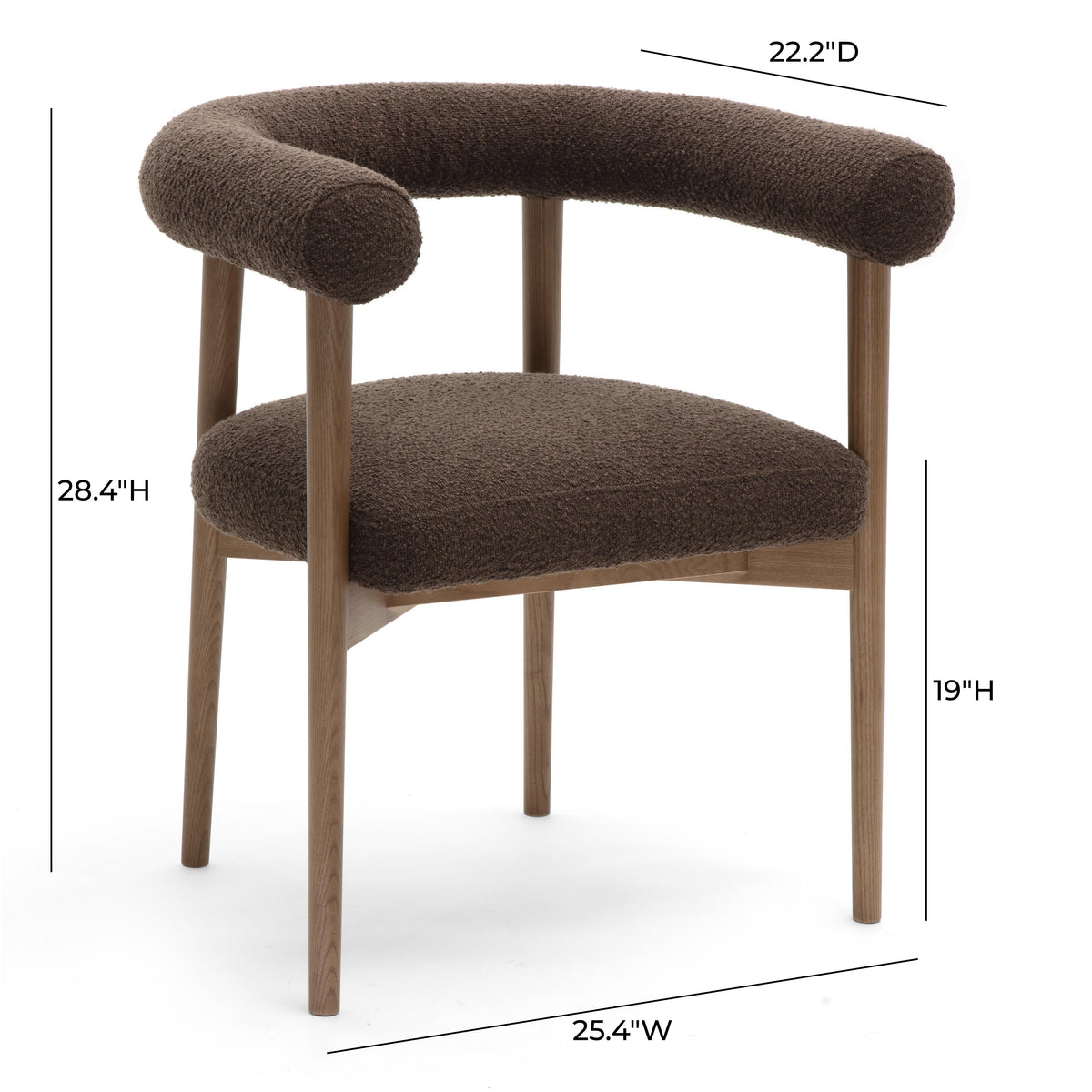 Spara Performance Boucle Dining Chair