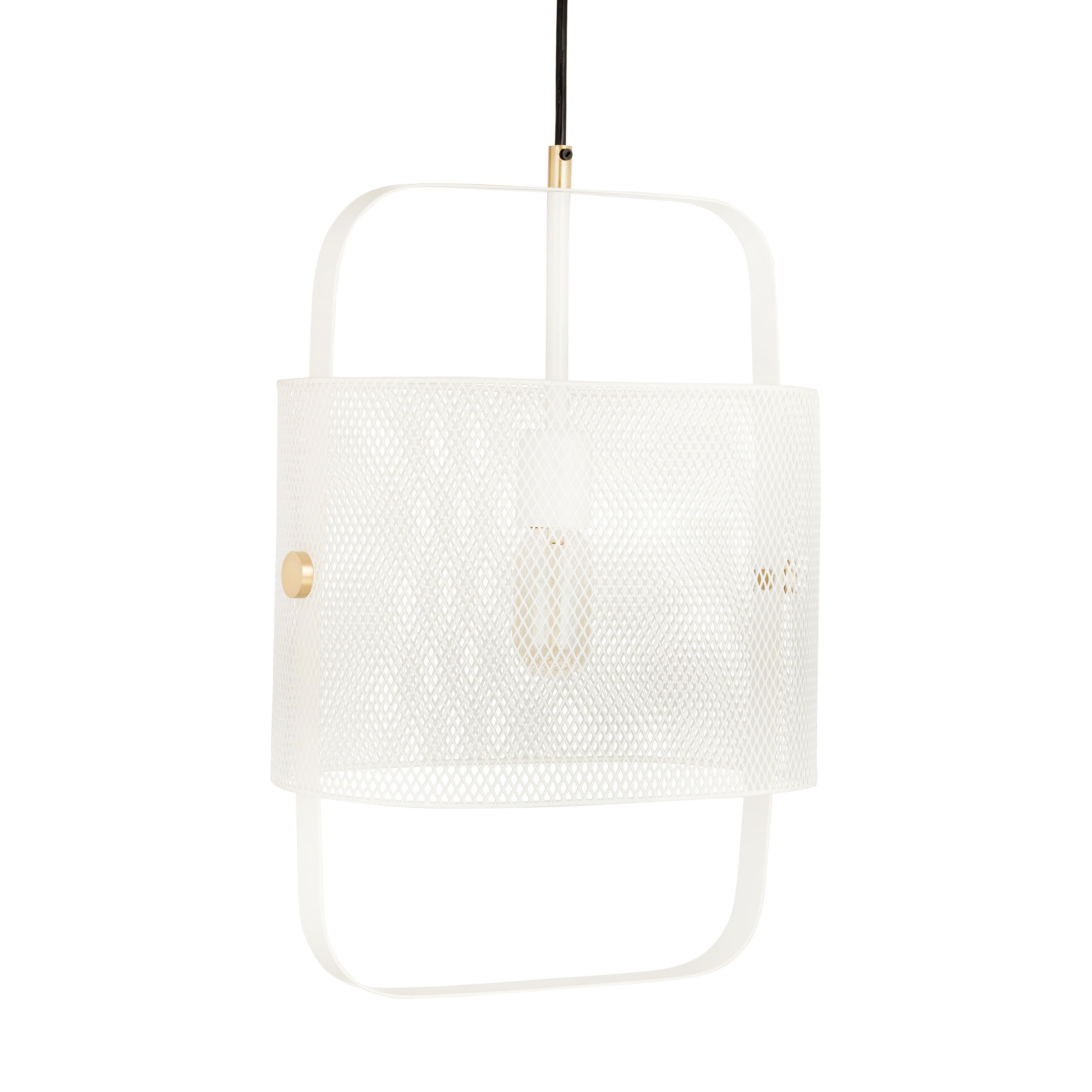 Klaus White Metal Pendant Lamp