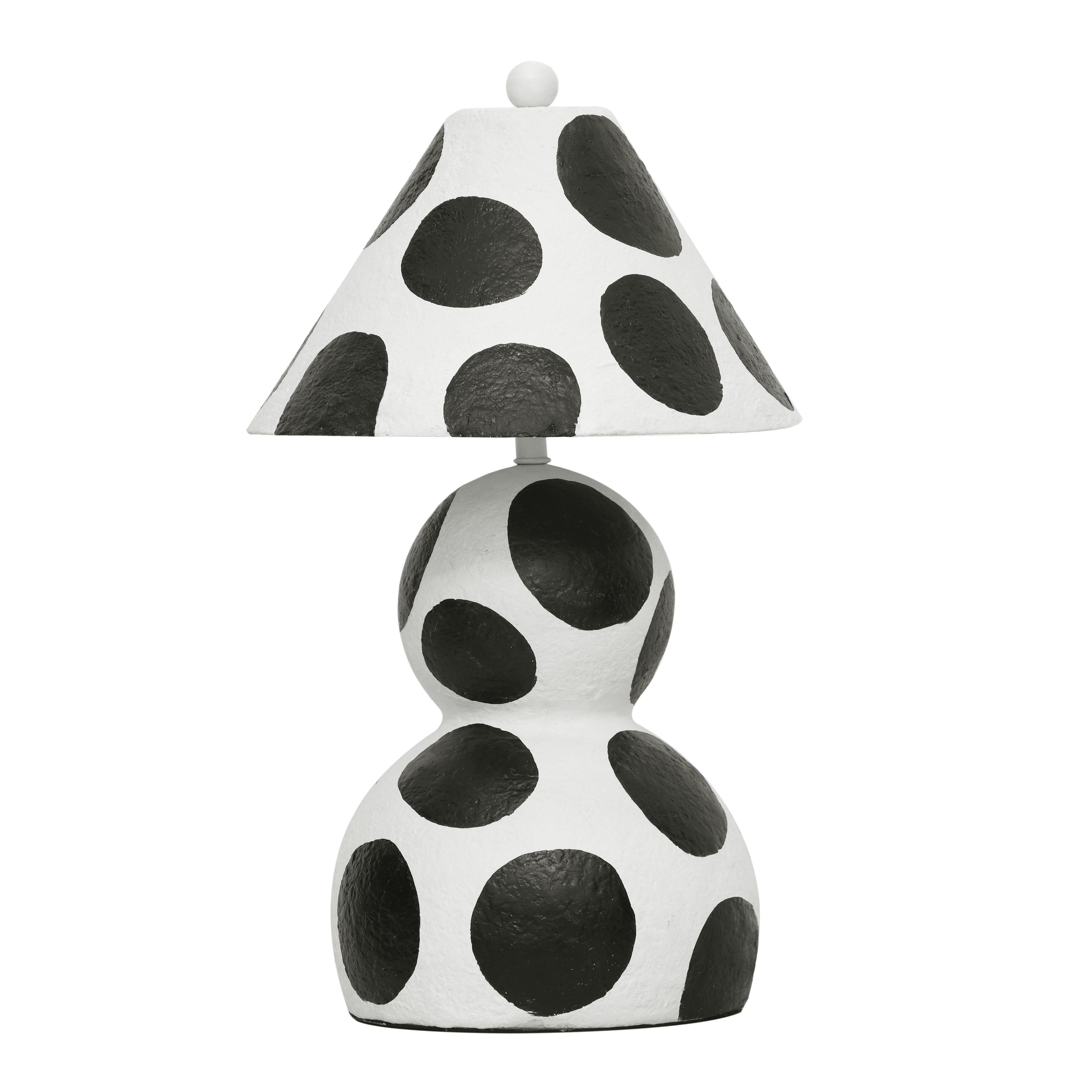 Lerici Black and White Papier Mache Table Lamp Table & Desk Lamps TOV Furniture , Black Friday Sale TOV Furniture Furniture Sale, Old Bones Co, Mid Century Furniture Sale, Four Hands Furniture, Black Friday Sale Lerici Black and White Papier Mache Table Lamp,Gus Sale, Perigold Lerici Black and White Papier Mache Table Lamp Table & Desk Lamps Black Friday Sale , Perigold Sale Lerici Black and White Papier Mache Table Lamp,Lerici Black and White Papier Mache Table Lamp Lulu and Georgia, Burke Decor Sale Leric