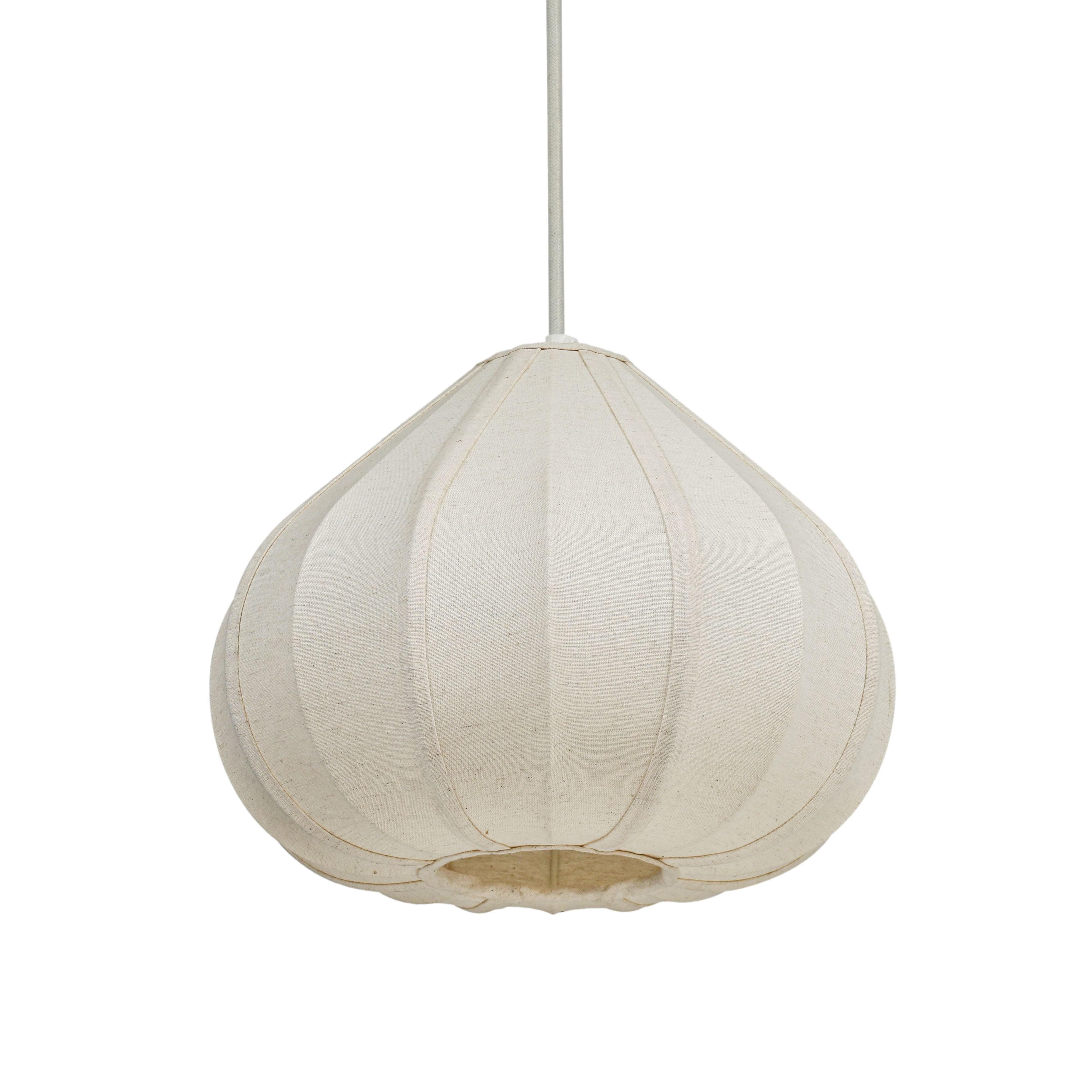 Zubeda Cotton Teardrop Pendant Lamp