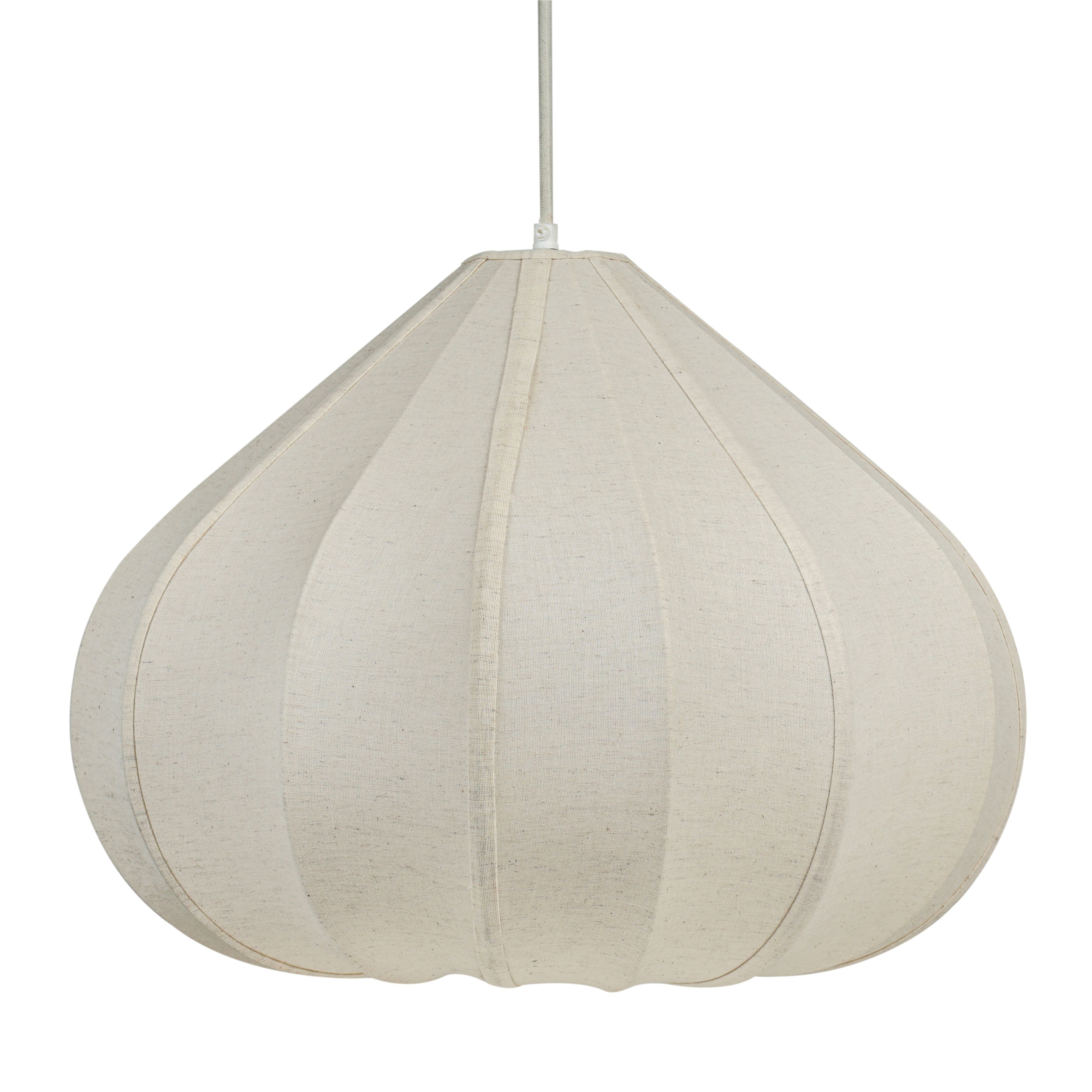 Zubeda Cotton Teardrop Pendant Lamp