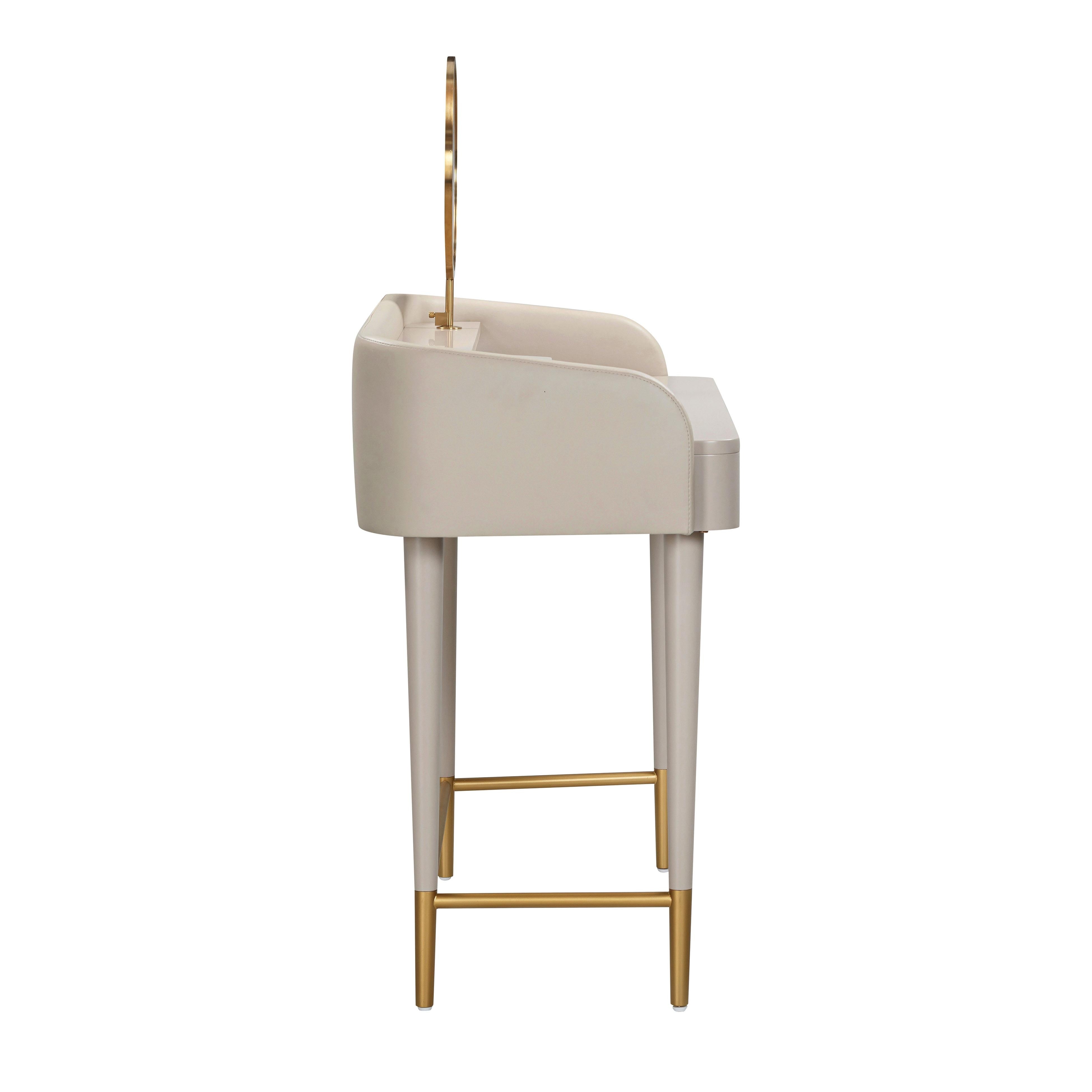 Penelope Vegan Leather Wrapped Vanity Desk Desks TOV Furniture , Black Friday Sale TOV Furniture Furniture Sale, Old Bones Co, Mid Century Furniture Sale, Four Hands Furniture, Black Friday Sale Penelope Vegan Leather Wrapped Vanity Desk,Gus Sale, Perigold Penelope Vegan Leather Wrapped Vanity Desk Desks Black Friday Sale , Perigold Sale Penelope Vegan Leather Wrapped Vanity Desk,Penelope Vegan Leather Wrapped Vanity Desk Lulu and Georgia, Burke Decor Sale Penelope Vegan Leather Wrapped Vanity Desk, www.old