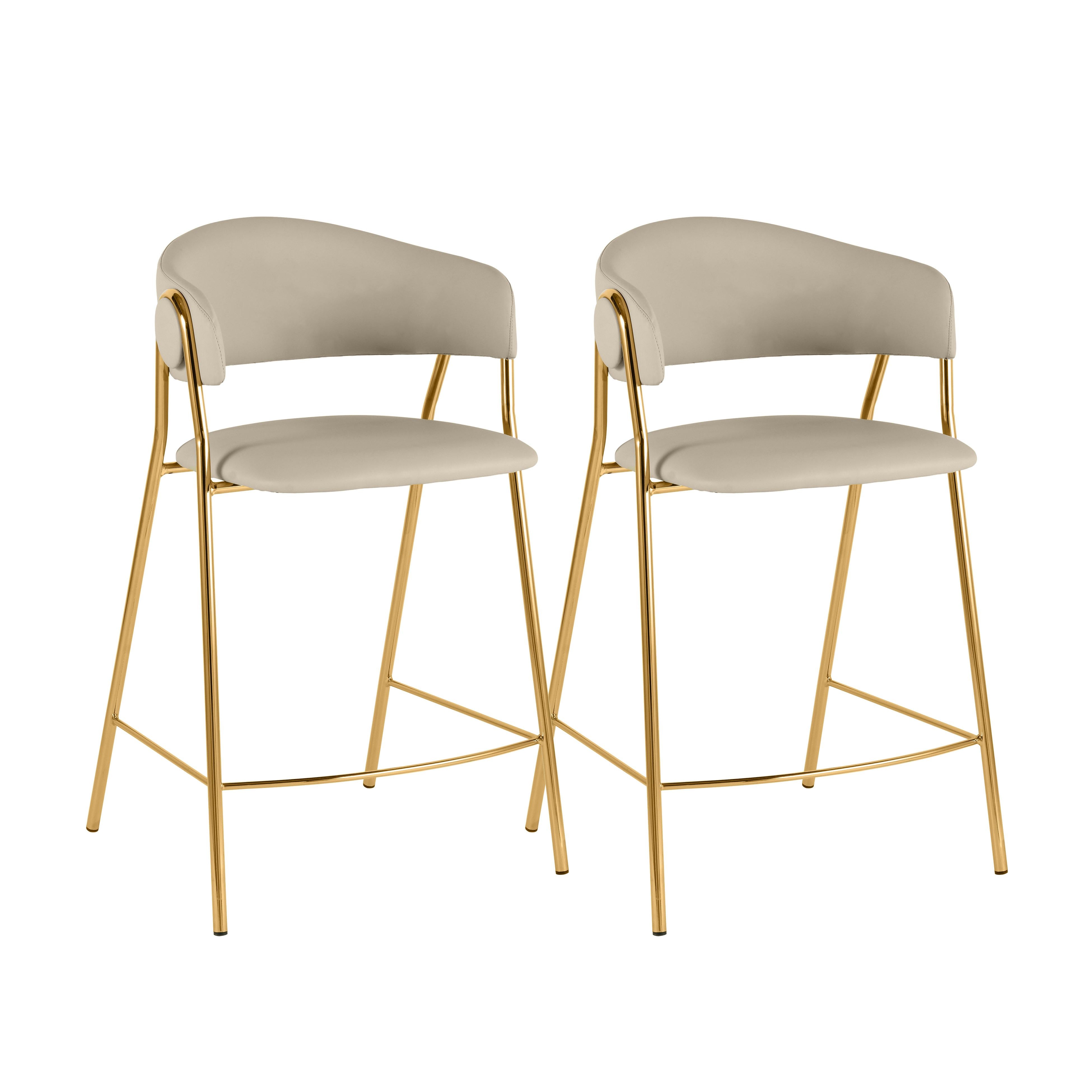 Lara Cream Leather Counter Stool by Inspire Me! Home Decor - Set of 2 Bar & Counter Stools TOV Furniture , Black Friday Sale TOV Furniture Furniture Sale, Old Bones Co, Mid Century Furniture Sale, Four Hands Furniture, Black Friday Sale Lara Cream Leather Counter Stool by Inspire Me! Home Decor - Set of 2,Gus Sale, Perigold Lara Cream Leather Counter Stool by Inspire Me! Home Decor - Set of 2 Bar & Counter Stools Black Friday Sale , Perigold Sale Lara Cream Leather Counter Stool by Inspire Me! Home Decor -