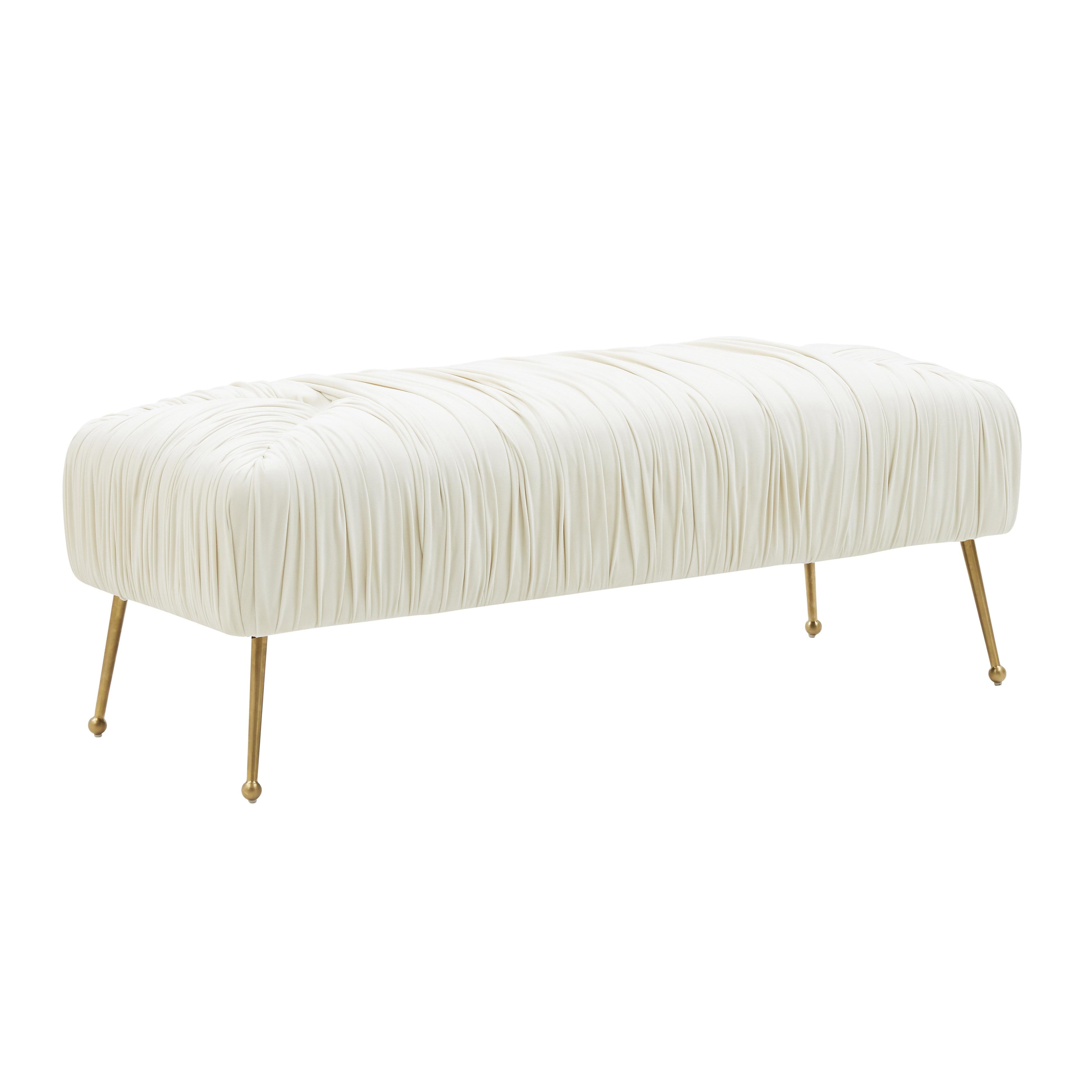 Jessica Cream Velvet Bench Benches TOV Furniture , Black Friday Sale TOV Furniture Furniture Sale, Old Bones Co, Mid Century Furniture Sale, Four Hands Furniture, Black Friday Sale Jessica Cream Velvet Bench,Gus Sale, Perigold Jessica Cream Velvet Bench Benches Black Friday Sale , Perigold Sale Jessica Cream Velvet Bench,Jessica Cream Velvet Bench Lulu and Georgia, Burke Decor Sale Jessica Cream Velvet Bench, www.oldbonesco.com