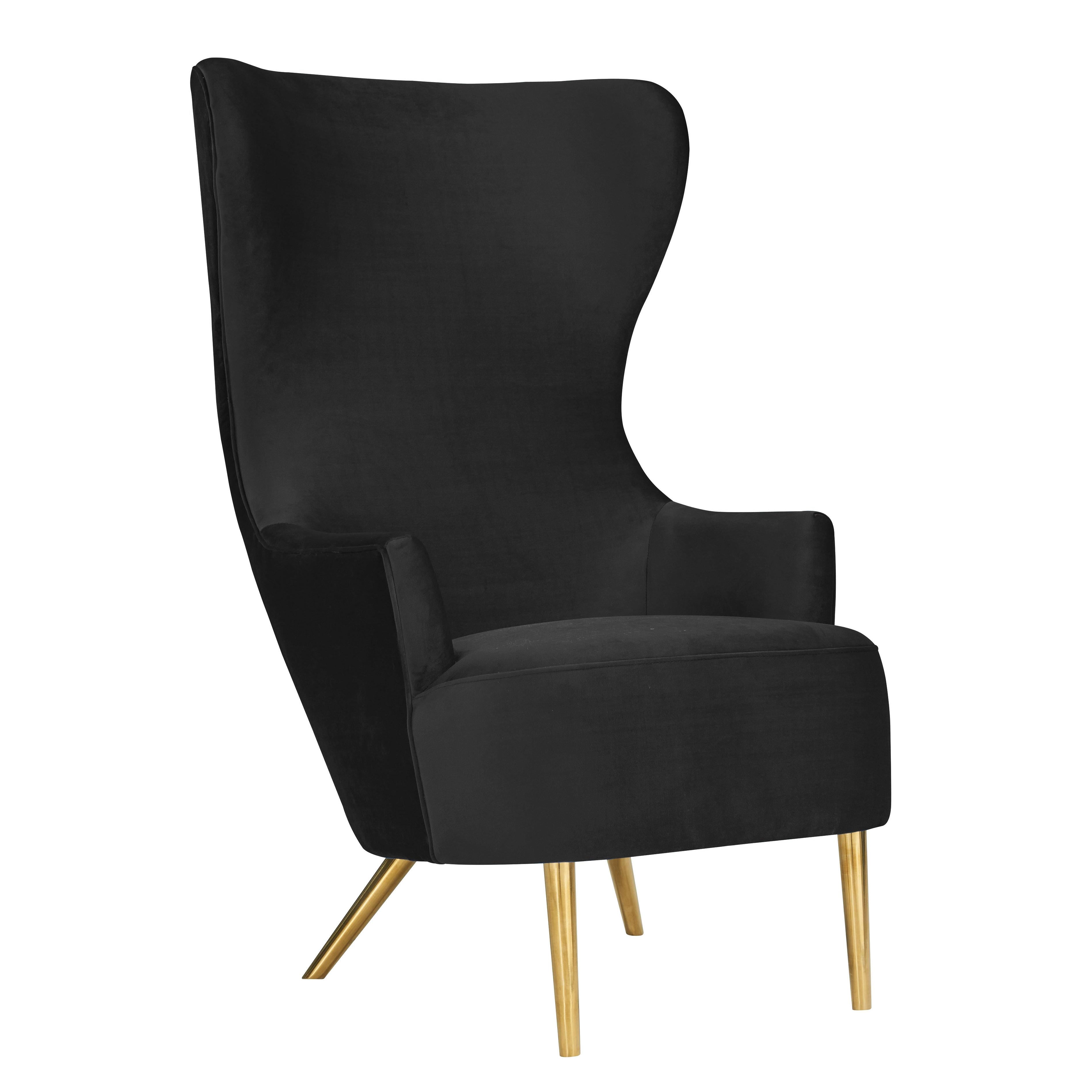 Julia Wingback Chair Accent Chairs TOV Furniture Black , Black Friday Sale TOV Furniture Furniture Sale, Old Bones Co, Mid Century Furniture Sale, Four Hands Furniture, Black Friday Sale Julia Wingback Chair,Gus Sale, Perigold Julia Wingback Chair Accent Chairs Black Friday Sale , Perigold Sale Julia Wingback Chair,Julia Wingback Chair Lulu and Georgia, Burke Decor Sale Julia Wingback Chair, www.oldbonesco.com