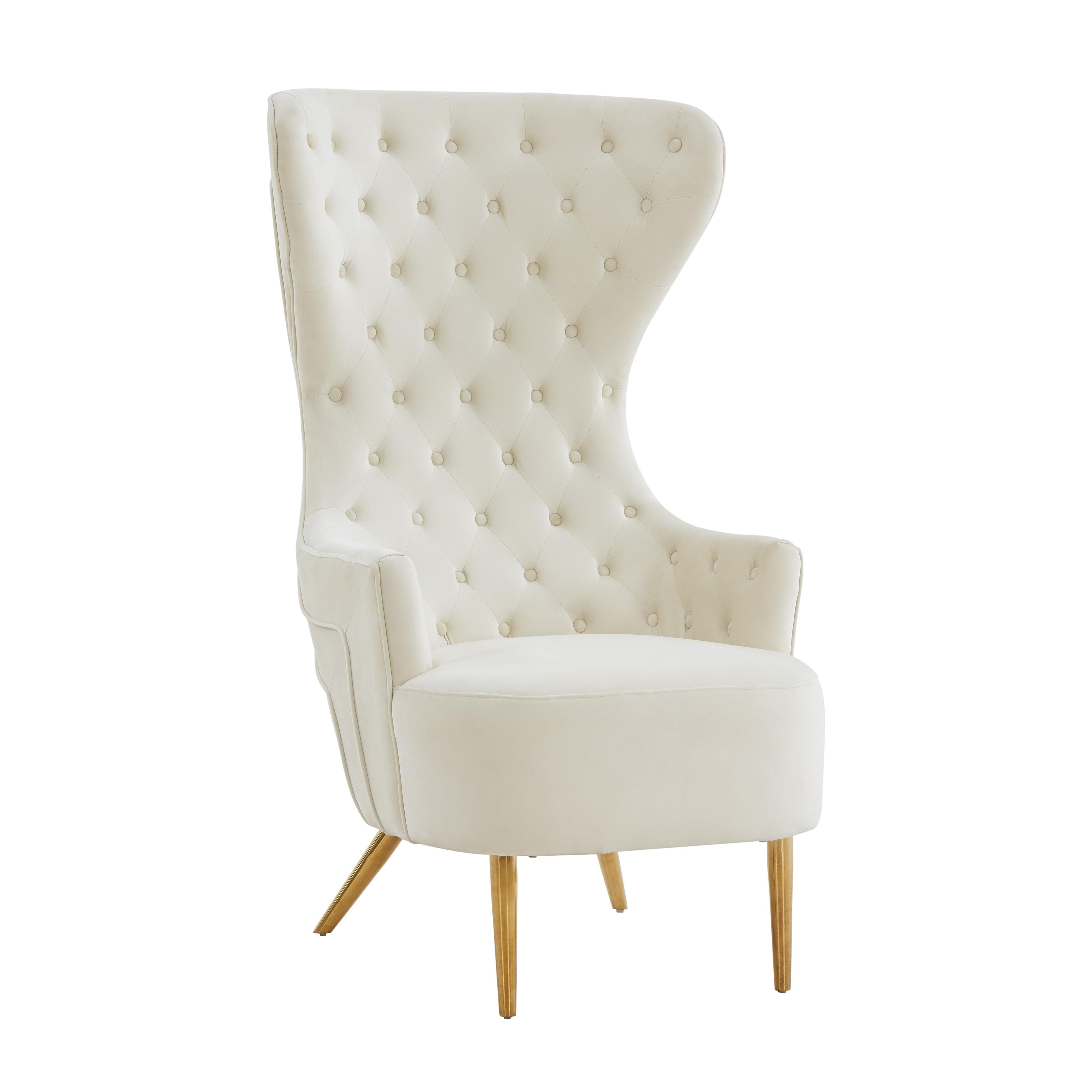 Jezebel Velvet Wingback Chair Accent Chairs TOV Furniture Cream , Black Friday Sale TOV Furniture Furniture Sale, Old Bones Co, Mid Century Furniture Sale, Four Hands Furniture, Black Friday Sale Jezebel Velvet Wingback Chair,Gus Sale, Perigold Jezebel Velvet Wingback Chair Accent Chairs Black Friday Sale , Perigold Sale Jezebel Velvet Wingback Chair,Jezebel Velvet Wingback Chair Lulu and Georgia, Burke Decor Sale Jezebel Velvet Wingback Chair, www.oldbonesco.com