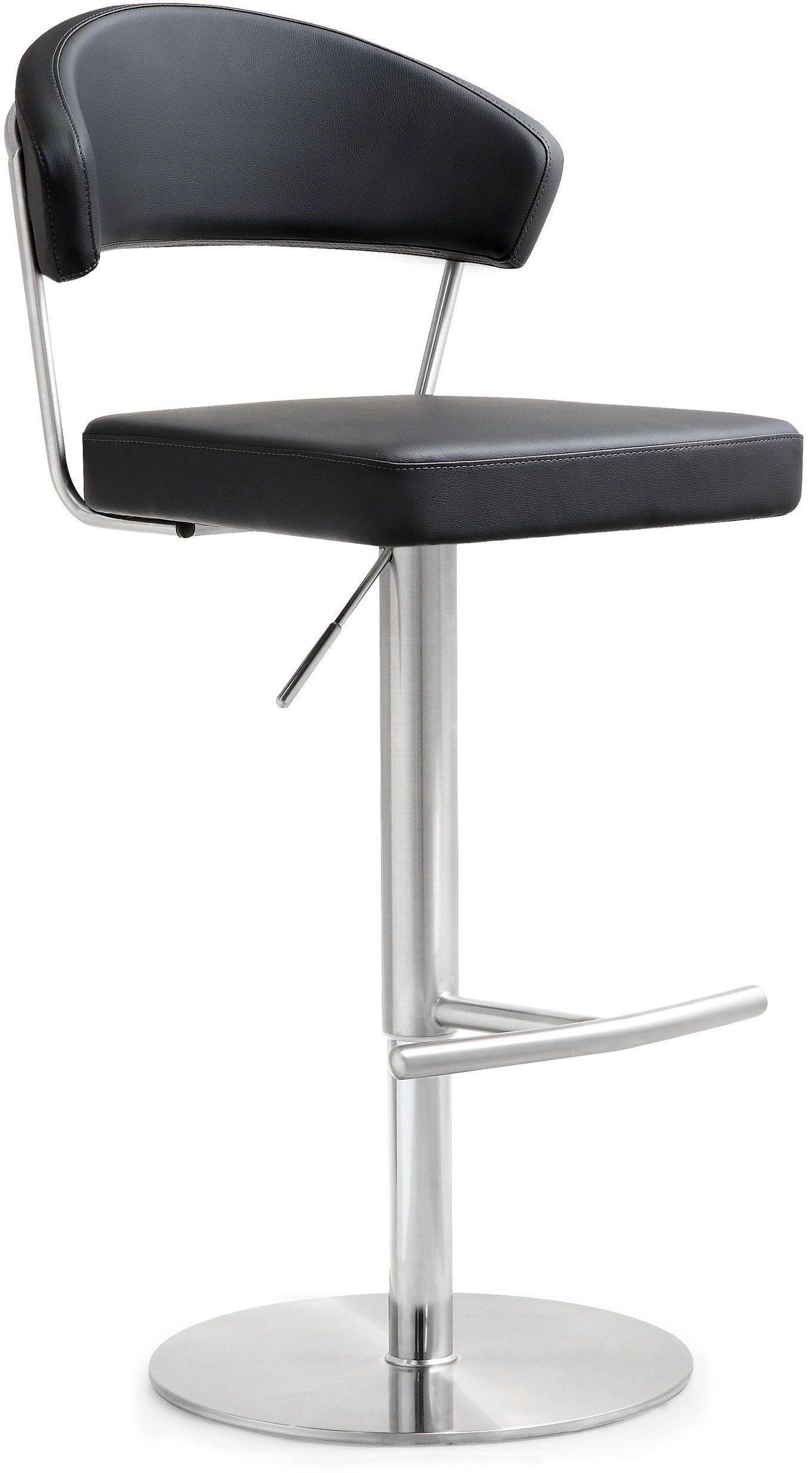 Cosmo Performance Vegan Leather and Stainless Steel Barstool Bar & Counter Stools TOV Furniture Black , Black Friday Sale TOV Furniture Furniture Sale, Old Bones Co, Mid Century Furniture Sale, Four Hands Furniture, Black Friday Sale Cosmo Performance Vegan Leather and Stainless Steel Barstool,Gus Sale, Perigold Cosmo Performance Vegan Leather and Stainless Steel Barstool Bar & Counter Stools Black Friday Sale , Perigold Sale Cosmo Performance Vegan Leather and Stainless Steel Barstool,Cosmo Performance Veg