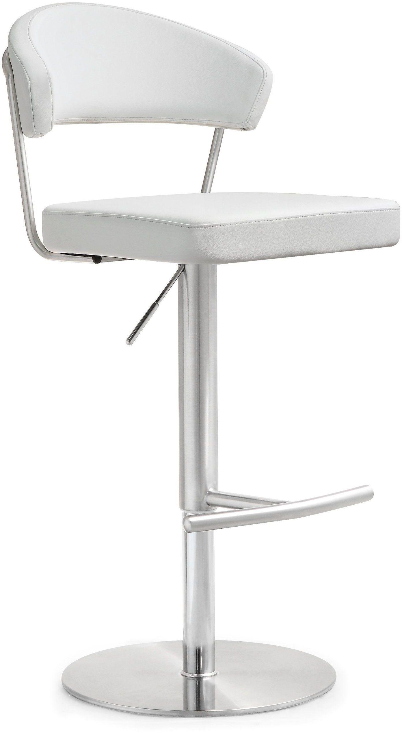 Cosmo Performance Vegan Leather and Stainless Steel Barstool Bar & Counter Stools TOV Furniture White , Black Friday Sale TOV Furniture Furniture Sale, Old Bones Co, Mid Century Furniture Sale, Four Hands Furniture, Black Friday Sale Cosmo Performance Vegan Leather and Stainless Steel Barstool,Gus Sale, Perigold Cosmo Performance Vegan Leather and Stainless Steel Barstool Bar & Counter Stools Black Friday Sale , Perigold Sale Cosmo Performance Vegan Leather and Stainless Steel Barstool,Cosmo Performance Veg