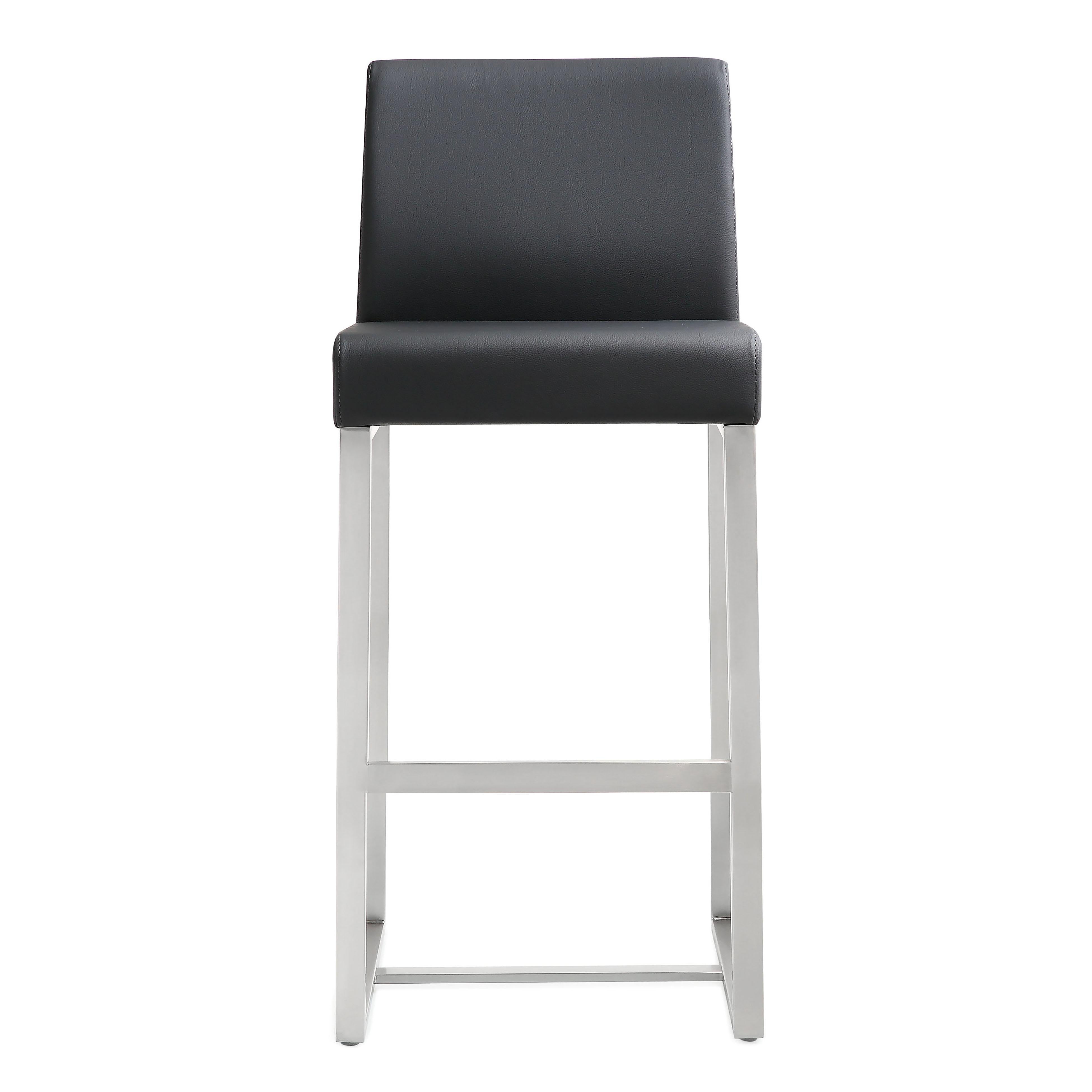 Denmark Performance Vegan Leather and Stainless Steel Counter Stool - Set of 2 Bar & Counter Stools TOV Furniture , Black Friday Sale TOV Furniture Furniture Sale, Old Bones Co, Mid Century Furniture Sale, Four Hands Furniture, Black Friday Sale Denmark Performance Vegan Leather and Stainless Steel Counter Stool - Set of 2,Gus Sale, Perigold Denmark Performance Vegan Leather and Stainless Steel Counter Stool - Set of 2 Bar & Counter Stools Black Friday Sale , Perigold Sale Denmark Performance Vegan Leather