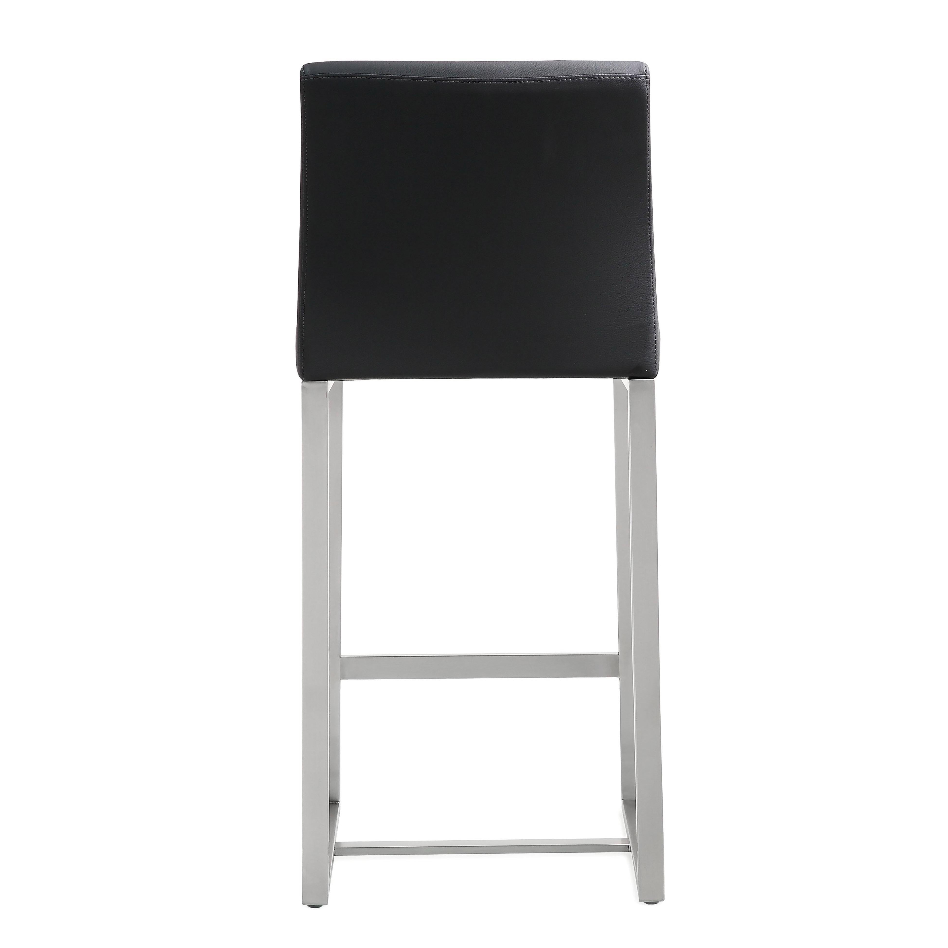 Denmark Performance Vegan Leather and Stainless Steel Counter Stool - Set of 2 Bar & Counter Stools TOV Furniture , Black Friday Sale TOV Furniture Furniture Sale, Old Bones Co, Mid Century Furniture Sale, Four Hands Furniture, Black Friday Sale Denmark Performance Vegan Leather and Stainless Steel Counter Stool - Set of 2,Gus Sale, Perigold Denmark Performance Vegan Leather and Stainless Steel Counter Stool - Set of 2 Bar & Counter Stools Black Friday Sale , Perigold Sale Denmark Performance Vegan Leather