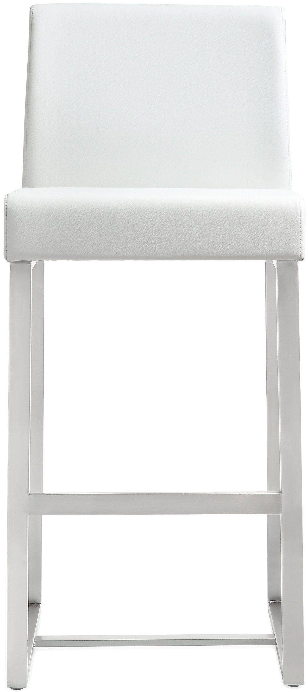 Denmark Performance Vegan Leather and Stainless Steel Counter Stool - Set of 2 Bar & Counter Stools TOV Furniture , Black Friday Sale TOV Furniture Furniture Sale, Old Bones Co, Mid Century Furniture Sale, Four Hands Furniture, Black Friday Sale Denmark Performance Vegan Leather and Stainless Steel Counter Stool - Set of 2,Gus Sale, Perigold Denmark Performance Vegan Leather and Stainless Steel Counter Stool - Set of 2 Bar & Counter Stools Black Friday Sale , Perigold Sale Denmark Performance Vegan Leather