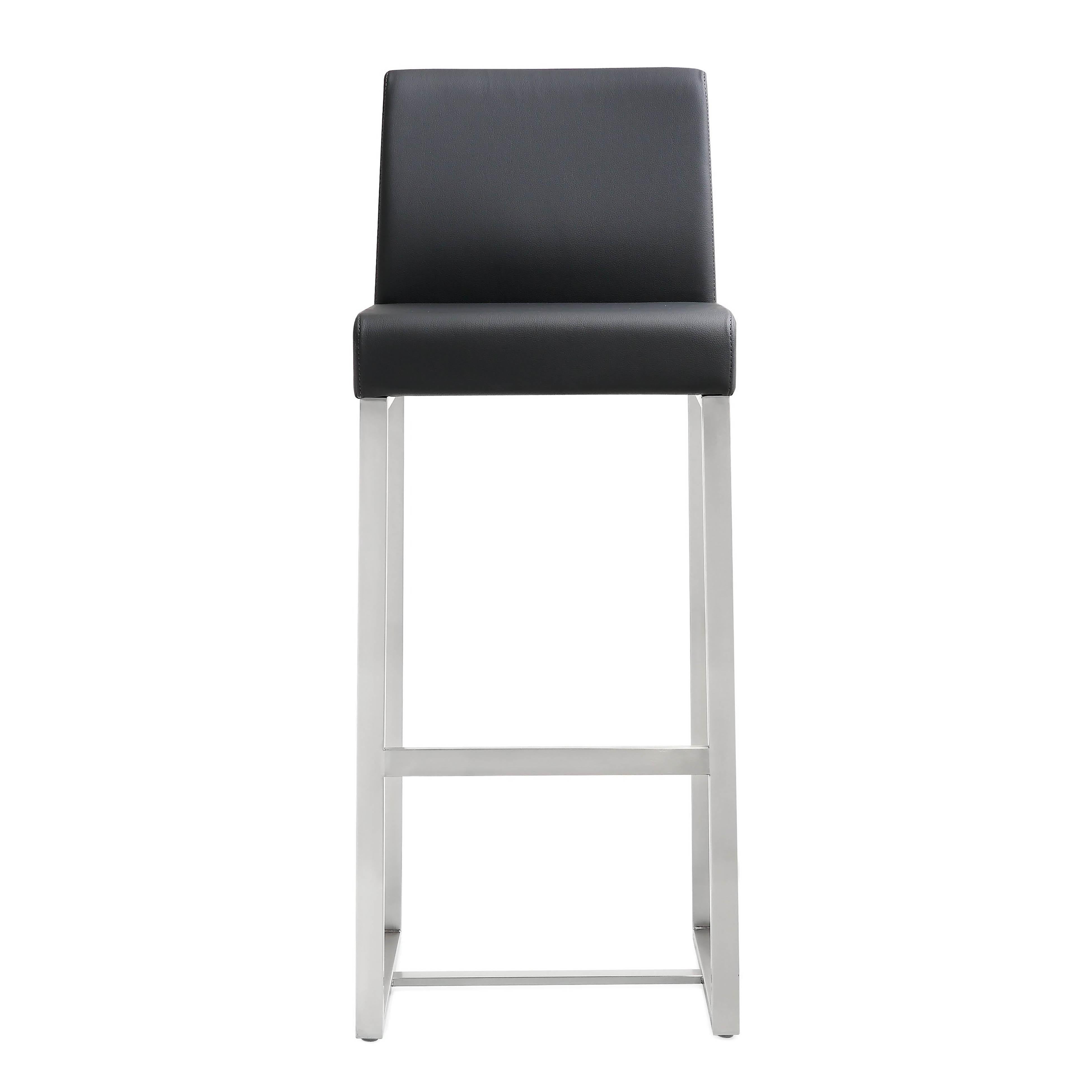 Denmark Performance Vegan Leather and Stainless Steel Barstool - Set of 2 Bar & Counter Stools TOV Furniture , Black Friday Sale TOV Furniture Furniture Sale, Old Bones Co, Mid Century Furniture Sale, Four Hands Furniture, Black Friday Sale Denmark Performance Vegan Leather and Stainless Steel Barstool - Set of 2,Gus Sale, Perigold Denmark Performance Vegan Leather and Stainless Steel Barstool - Set of 2 Bar & Counter Stools Black Friday Sale , Perigold Sale Denmark Performance Vegan Leather and Stainless S
