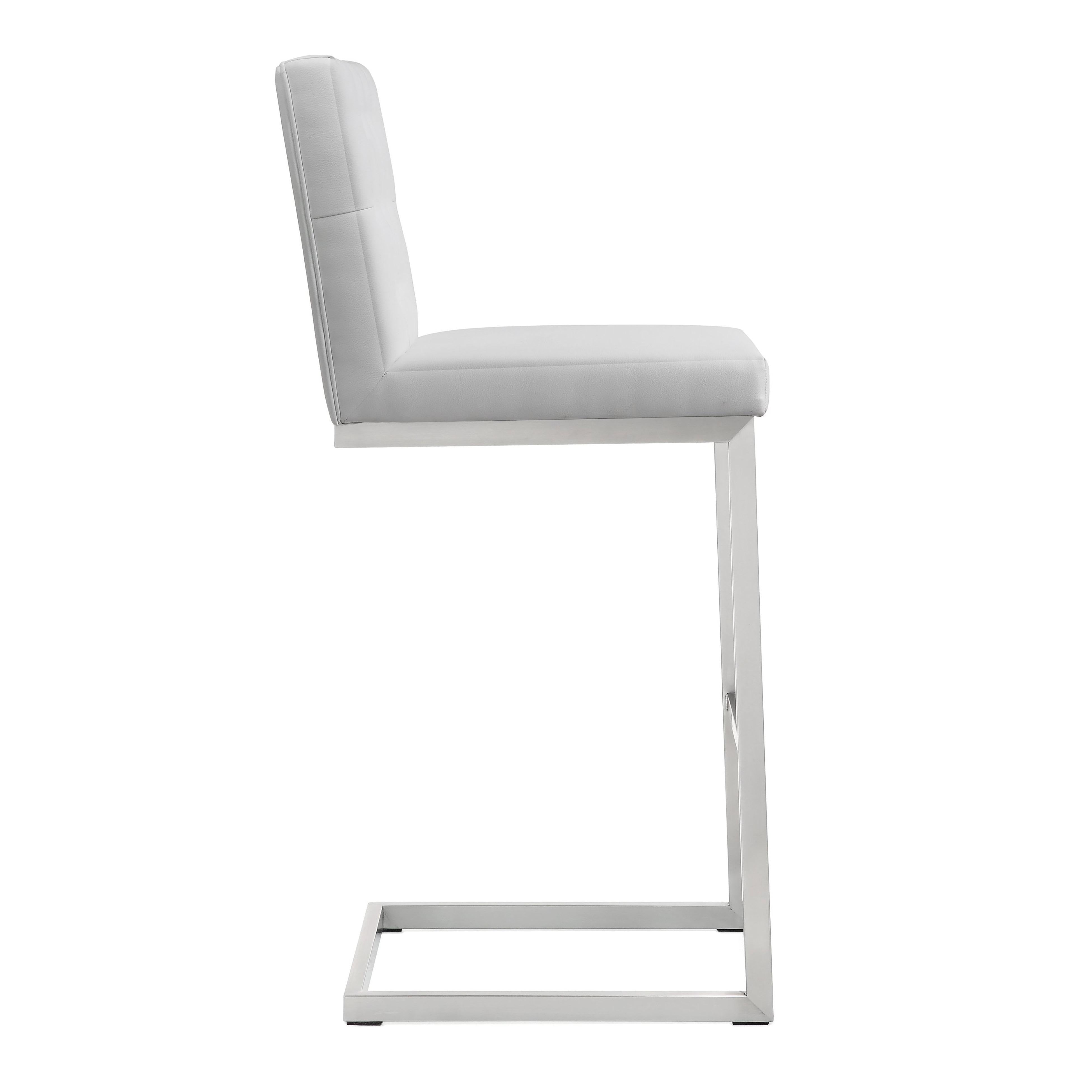 Helsinki White Performance Vegan Leather and Stainless Steel Barstool - Set of 2 Bar & Counter Stools TOV Furniture , Black Friday Sale TOV Furniture Furniture Sale, Old Bones Co, Mid Century Furniture Sale, Four Hands Furniture, Black Friday Sale Helsinki White Performance Vegan Leather and Stainless Steel Barstool - Set of 2,Gus Sale, Perigold Helsinki White Performance Vegan Leather and Stainless Steel Barstool - Set of 2 Bar & Counter Stools Black Friday Sale , Perigold Sale Helsinki White Performance V