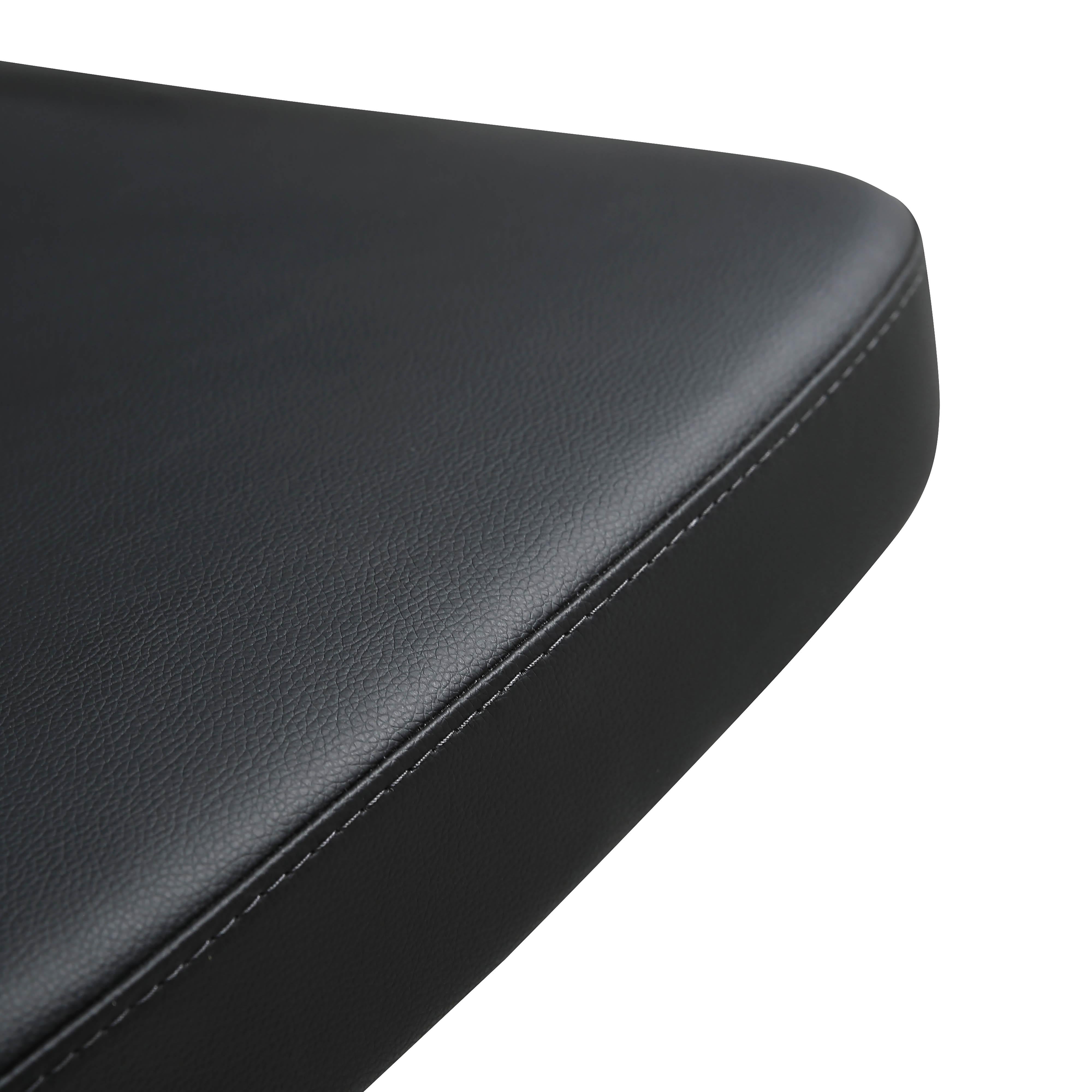 Cosmo Black Performance Vegan Leather on Black Steel Barstool Bar & Counter Stools TOV Furniture , Black Friday Sale TOV Furniture Furniture Sale, Old Bones Co, Mid Century Furniture Sale, Four Hands Furniture, Black Friday Sale Cosmo Black Performance Vegan Leather on Black Steel Barstool,Gus Sale, Perigold Cosmo Black Performance Vegan Leather on Black Steel Barstool Bar & Counter Stools Black Friday Sale , Perigold Sale Cosmo Black Performance Vegan Leather on Black Steel Barstool,Cosmo Black Performance