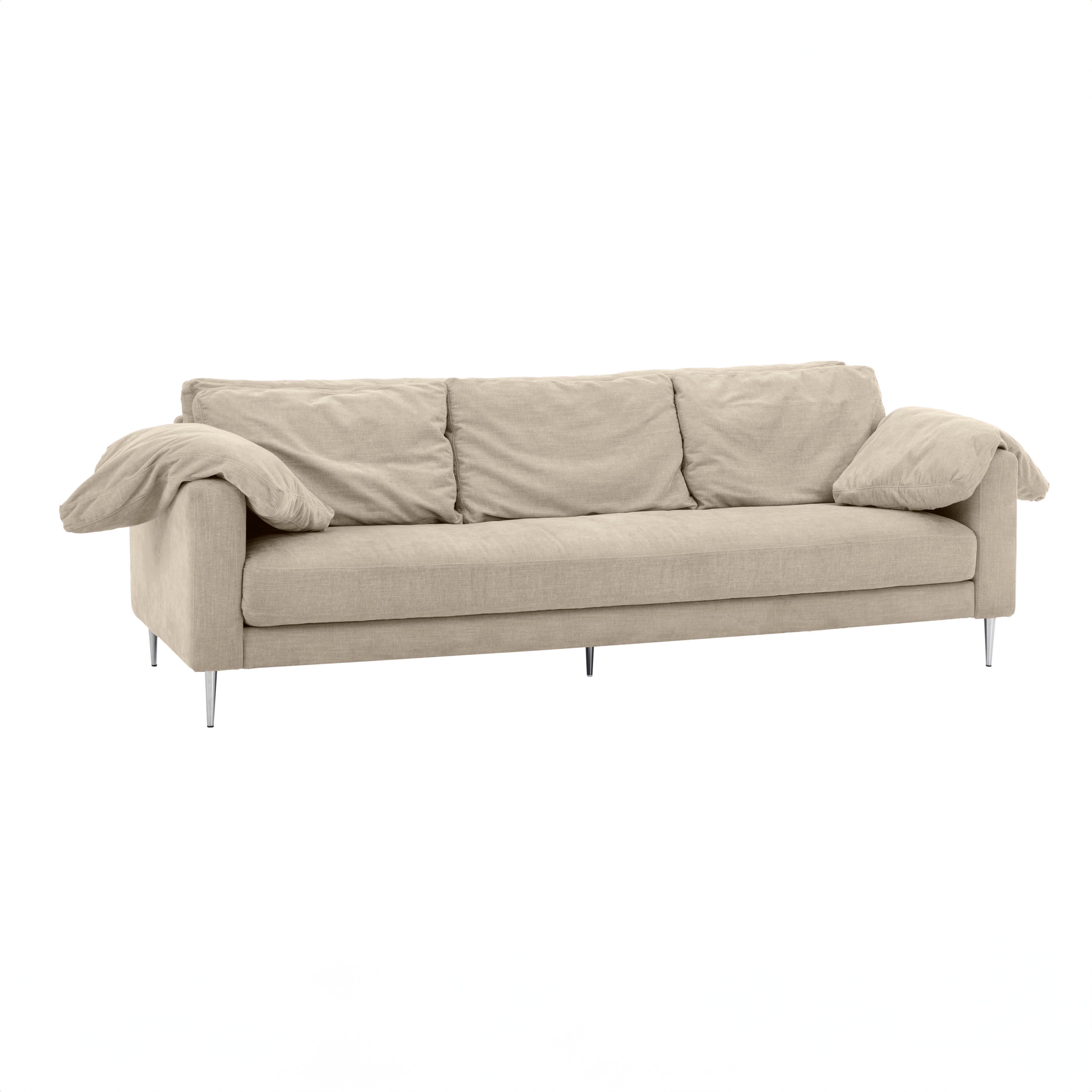 Vari 90" Textured Performance Velvet Lounge Sofa