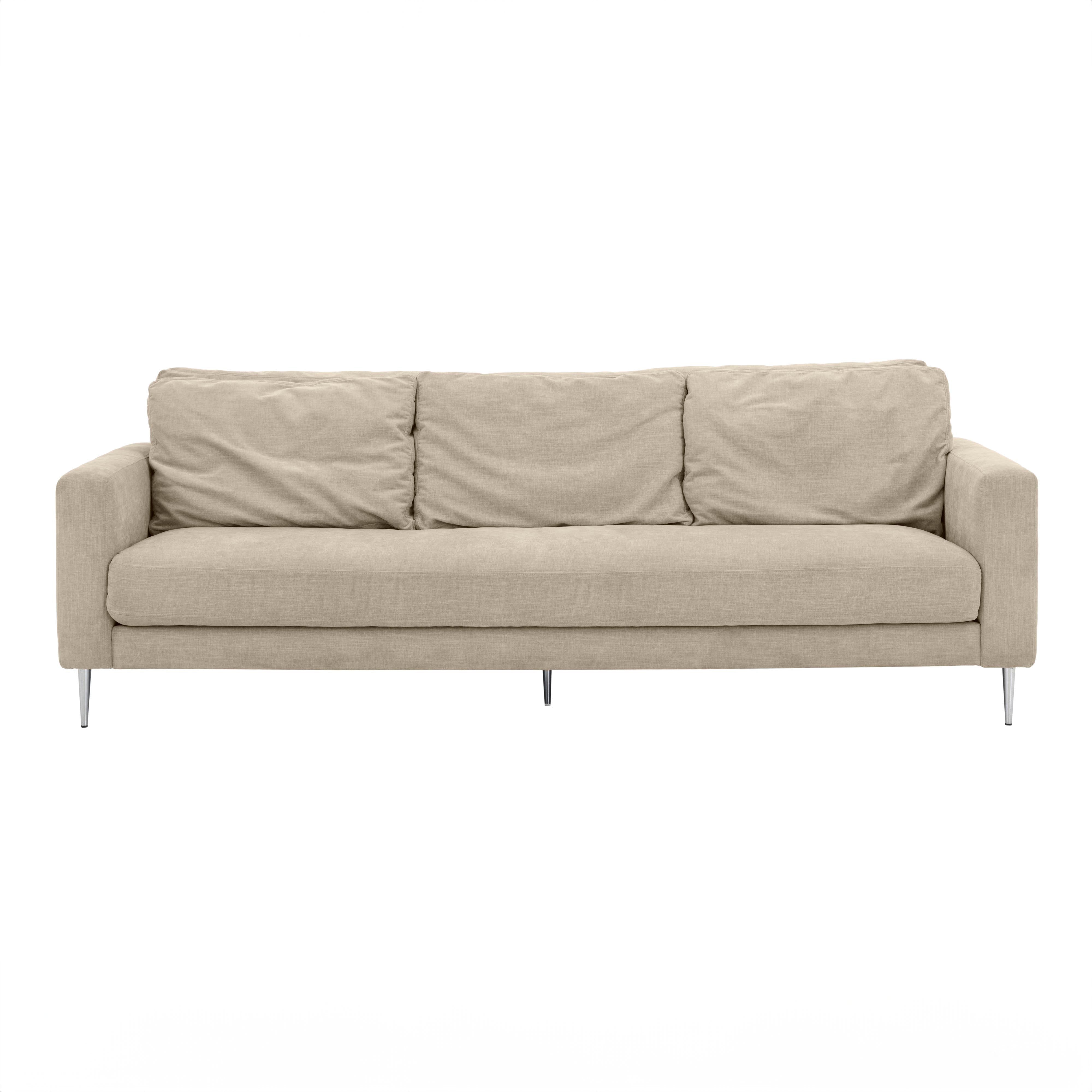 Vari 90" Textured Performance Velvet Lounge Sofa