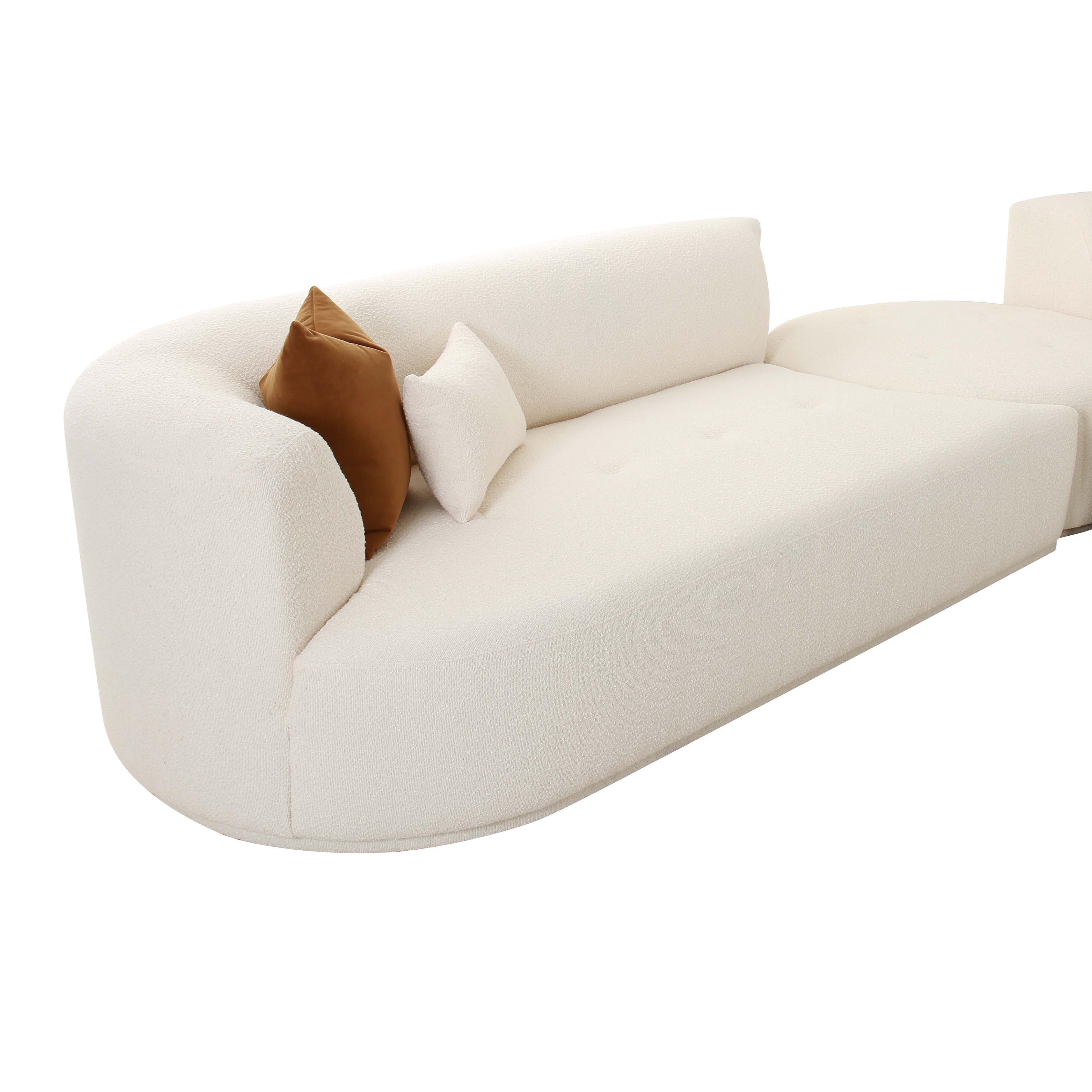 Fickle Cream Boucle 3-Piece Modular Sectional Sectionals TOV Furniture , Black Friday Sale TOV Furniture Furniture Sale, Old Bones Co, Mid Century Furniture Sale, Four Hands Furniture, Black Friday Sale Fickle Cream Boucle 3-Piece Modular Sectional,Gus Sale, Perigold Fickle Cream Boucle 3-Piece Modular Sectional Sectionals Black Friday Sale , Perigold Sale Fickle Cream Boucle 3-Piece Modular Sectional,Fickle Cream Boucle 3-Piece Modular Sectional Lulu and Georgia, Burke Decor Sale Fickle Cream Boucle 3-Piec