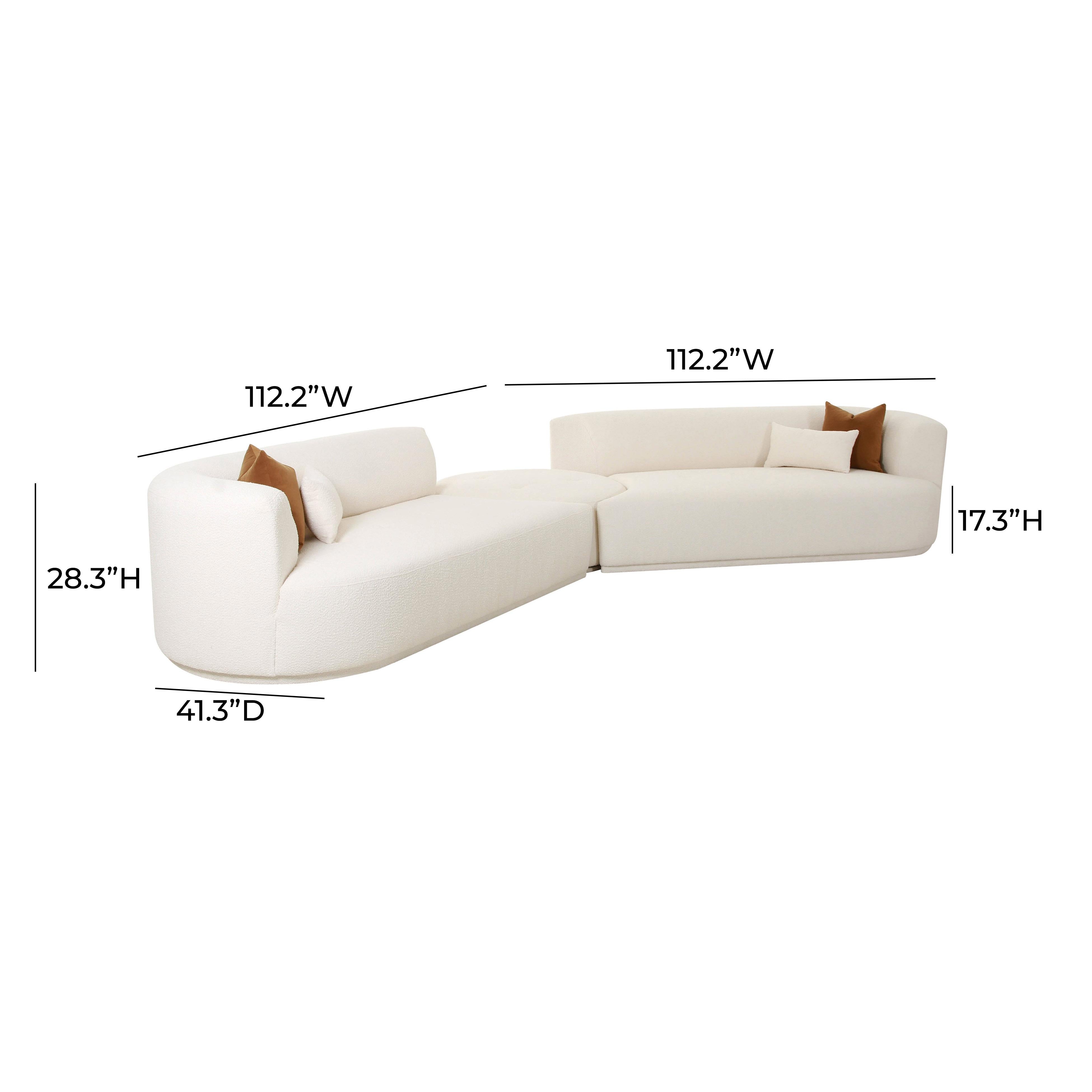Fickle Cream Boucle 3-Piece Modular Sectional Sectionals TOV Furniture , Black Friday Sale TOV Furniture Furniture Sale, Old Bones Co, Mid Century Furniture Sale, Four Hands Furniture, Black Friday Sale Fickle Cream Boucle 3-Piece Modular Sectional,Gus Sale, Perigold Fickle Cream Boucle 3-Piece Modular Sectional Sectionals Black Friday Sale , Perigold Sale Fickle Cream Boucle 3-Piece Modular Sectional,Fickle Cream Boucle 3-Piece Modular Sectional Lulu and Georgia, Burke Decor Sale Fickle Cream Boucle 3-Piec