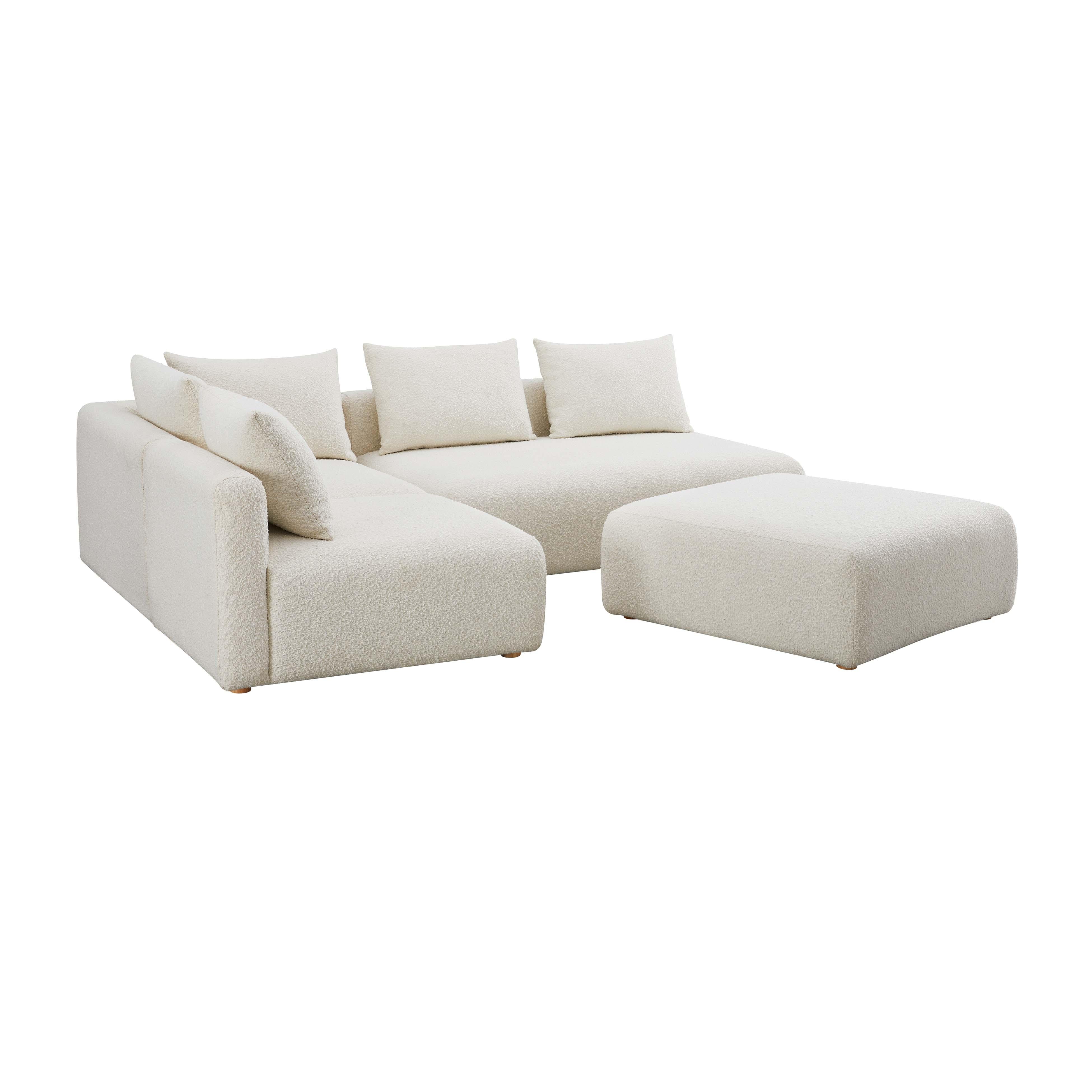Hangover Cream Boucle 4-Piece Modular Chaise Sectional Sectionals TOV Furniture , Black Friday Sale TOV Furniture Furniture Sale, Old Bones Co, Mid Century Furniture Sale, Four Hands Furniture, Black Friday Sale Hangover Cream Boucle 4-Piece Modular Chaise Sectional,Gus Sale, Perigold Hangover Cream Boucle 4-Piece Modular Chaise Sectional Sectionals Black Friday Sale , Perigold Sale Hangover Cream Boucle 4-Piece Modular Chaise Sectional,Hangover Cream Boucle 4-Piece Modular Chaise Sectional Lulu and Georgia