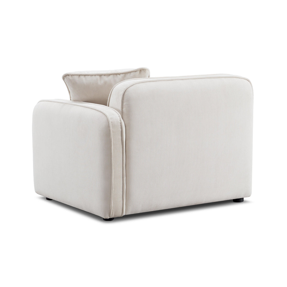 Travie Performance Corduroy Velvet RAF Corner Chair