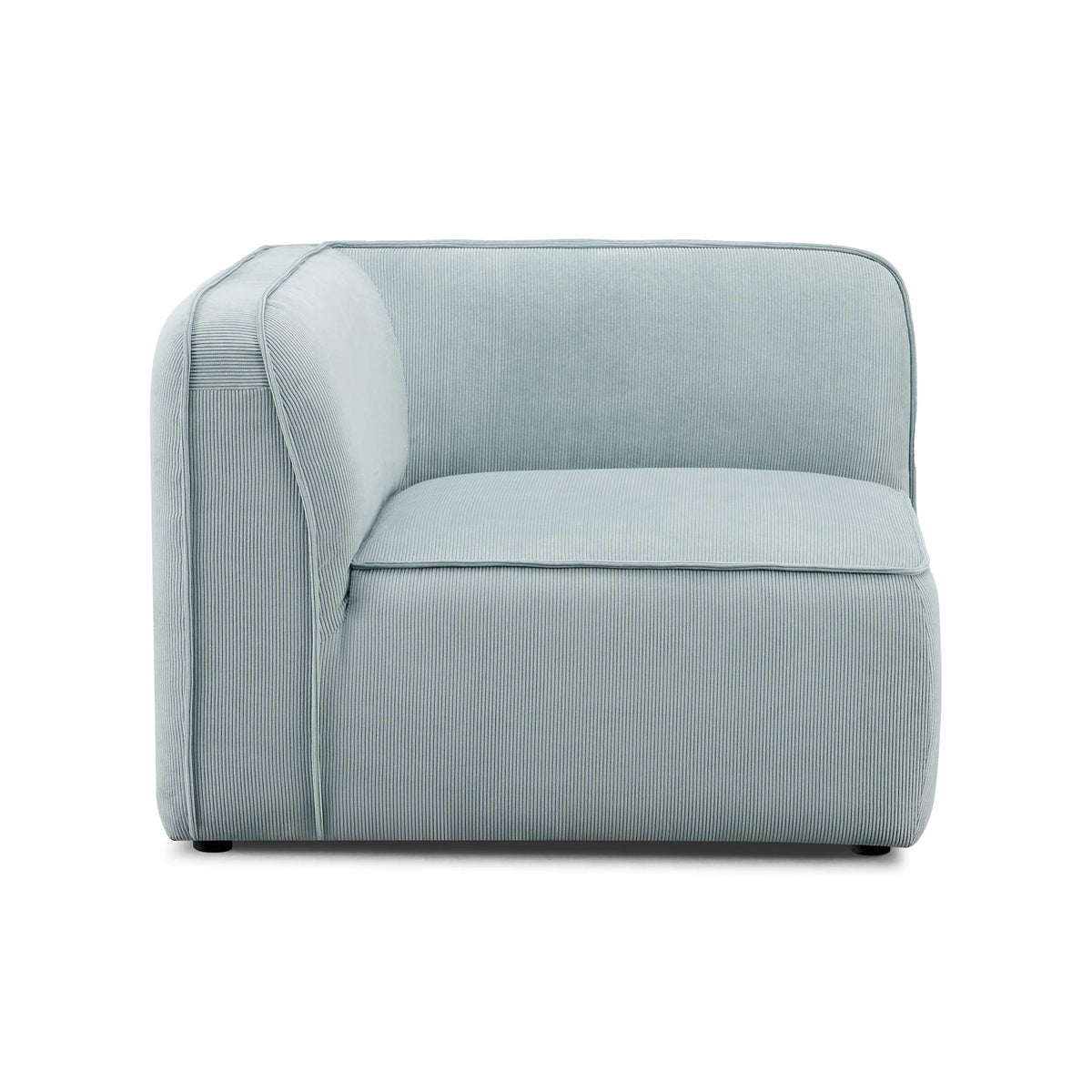 Travie Performance Corduroy Velvet Corner Chair