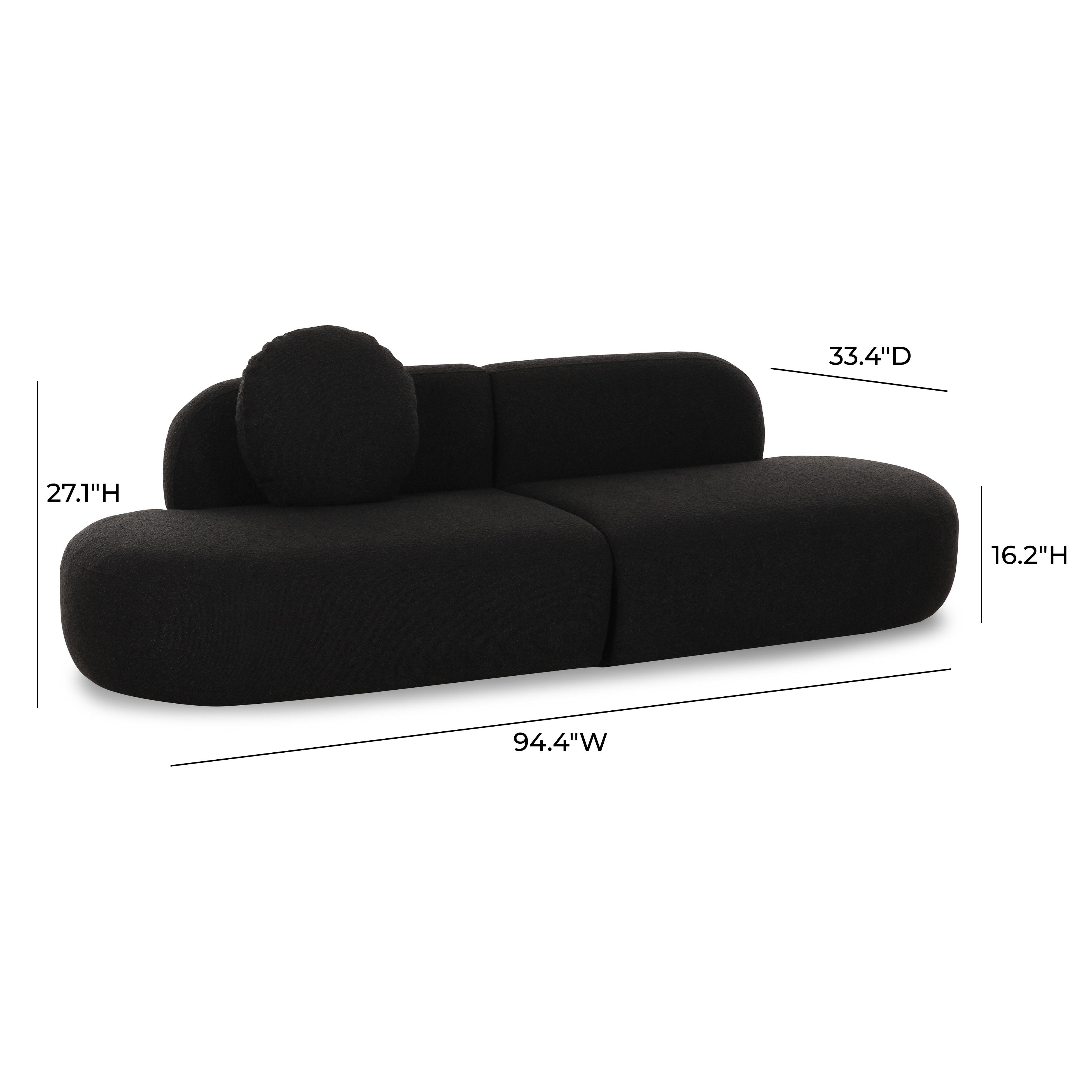 Broohah 94" Performance Fabric Sofa