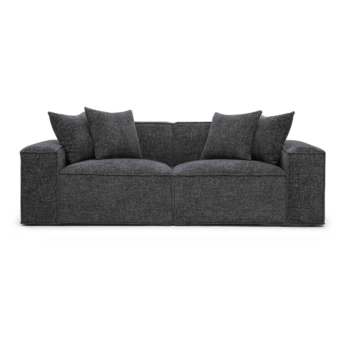 Mindy Performance Chenille Basketweave Modular Loveseat