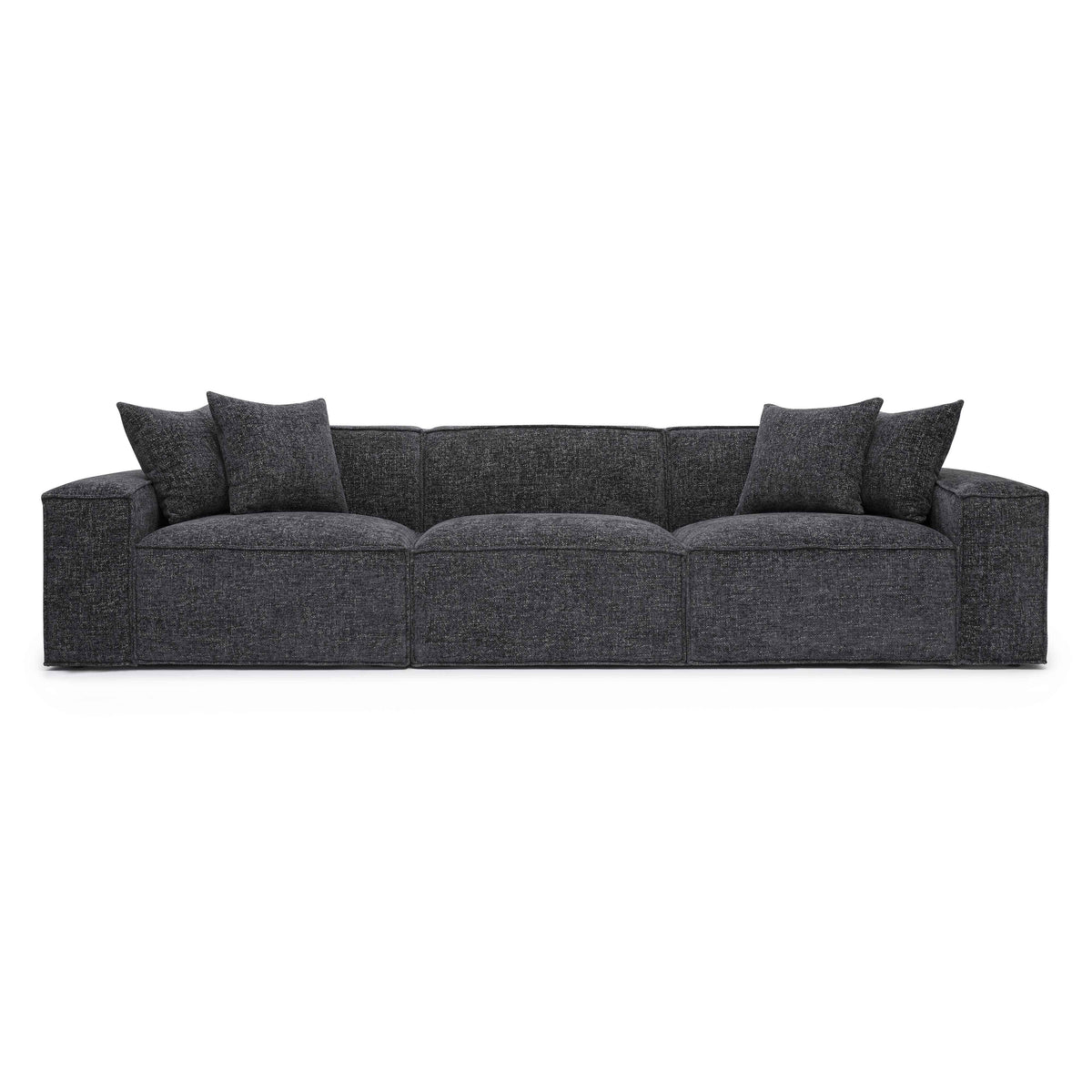 Mindy Performance Chenille Basketweave Modular Sofa
